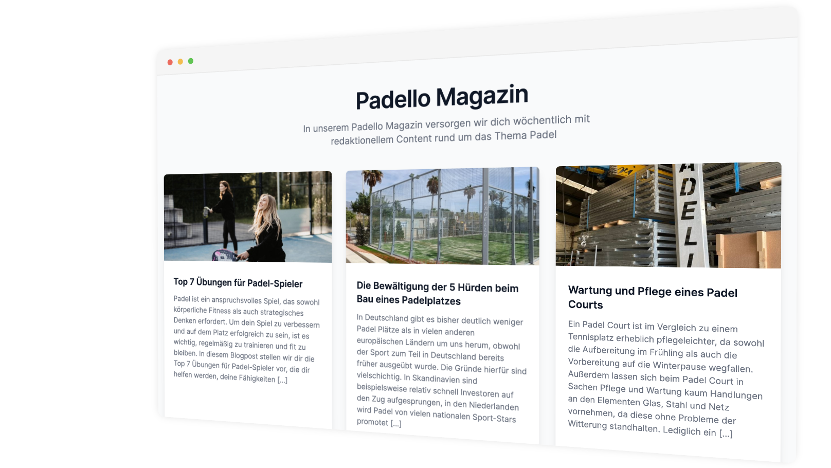 Padel Magazin