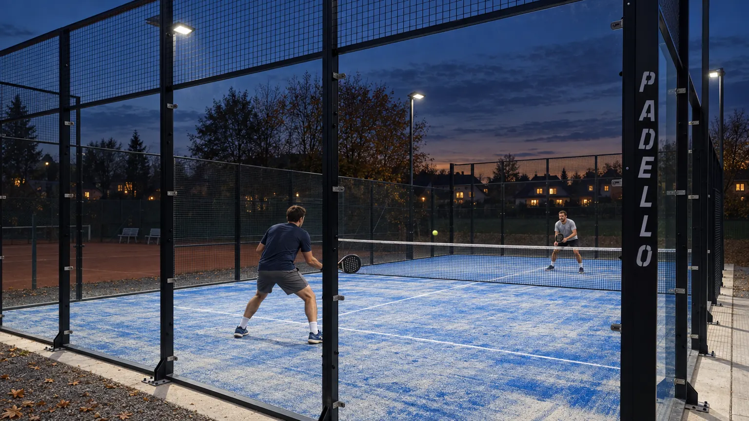 Flutlicht am Padelcourt: Wie hell, wie lange und was Nachbarn verlangen können