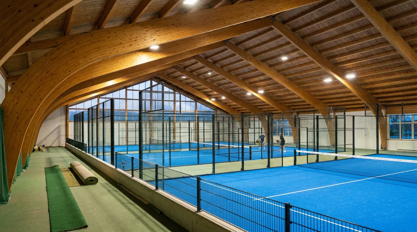 Aus der Tennishalle wird eine Padelhalle: Was reinpasst und woran es scheitert