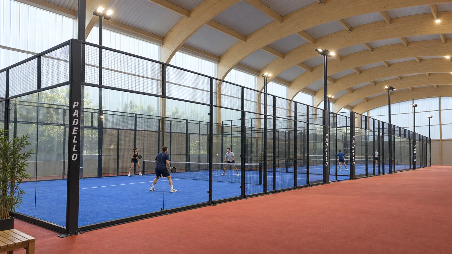 Aus der Tennishalle wird eine Padelhalle: Was reinpasst und woran es scheitert