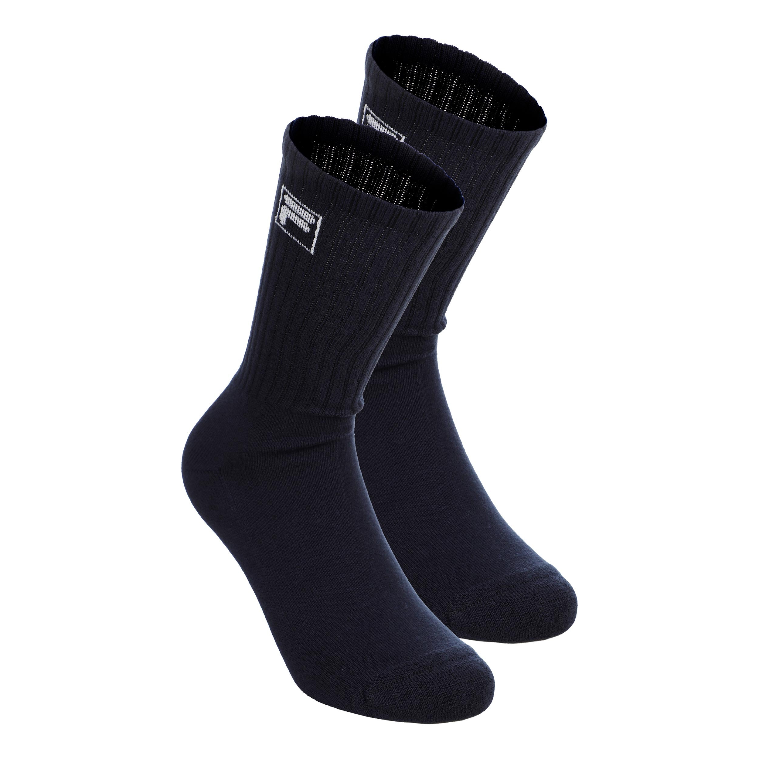 Fila F - Box Premium Crew 2p Tennissocken Unisex Dunkelblau
