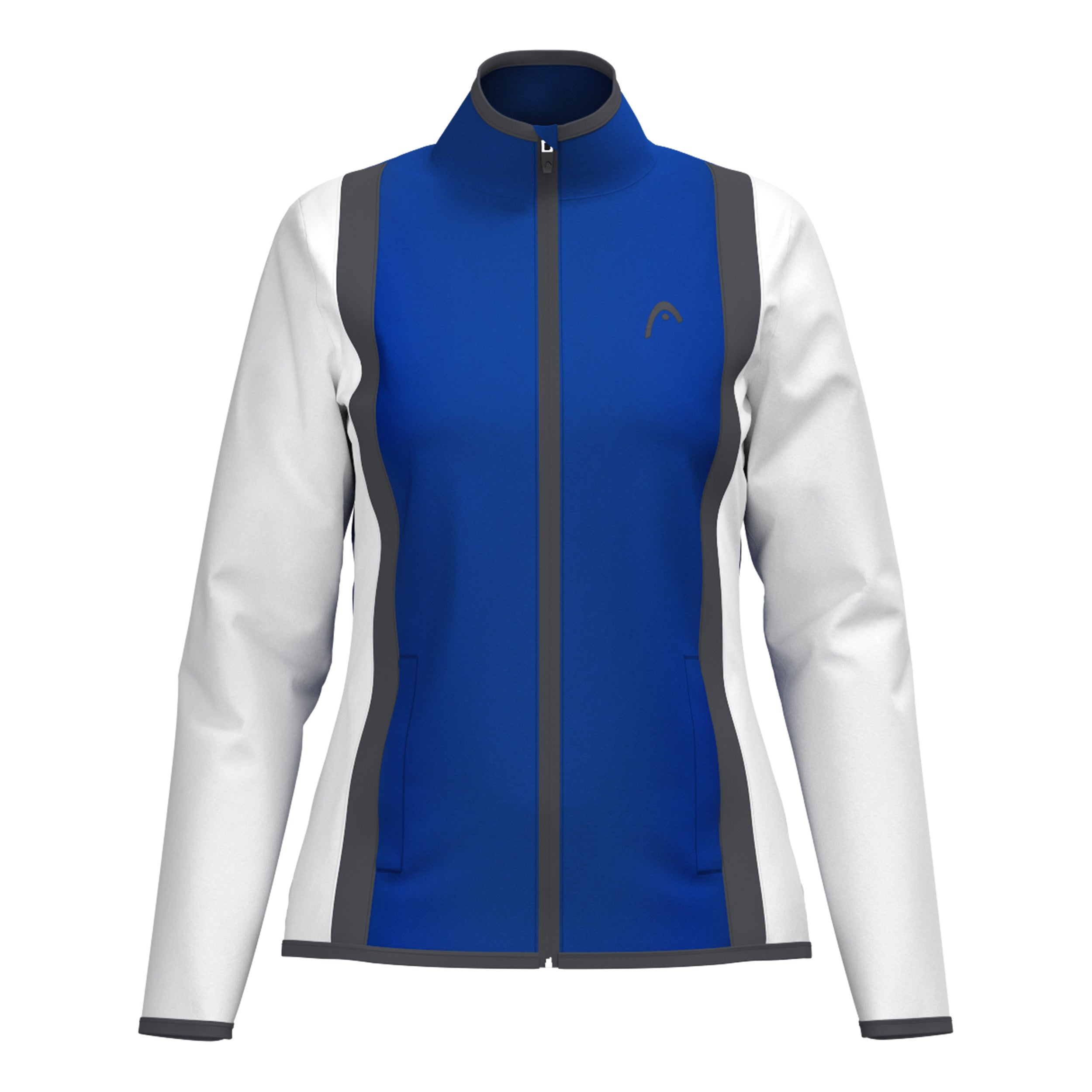 Head Club 25 Jacket Women Trainingsjacke Damen - Blau, Weiß