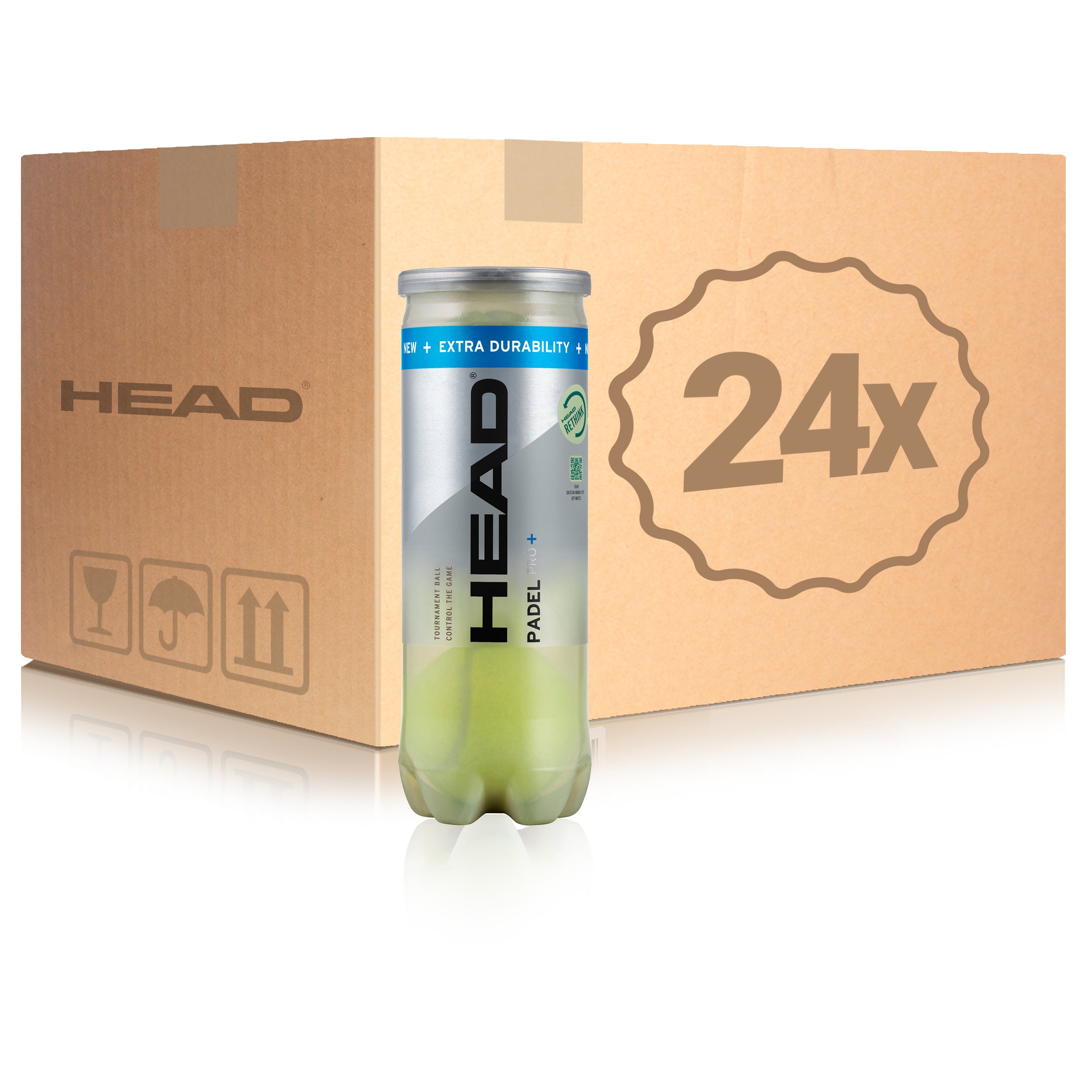 Head 24x 3er Dose Padel Pro+ Im Karton