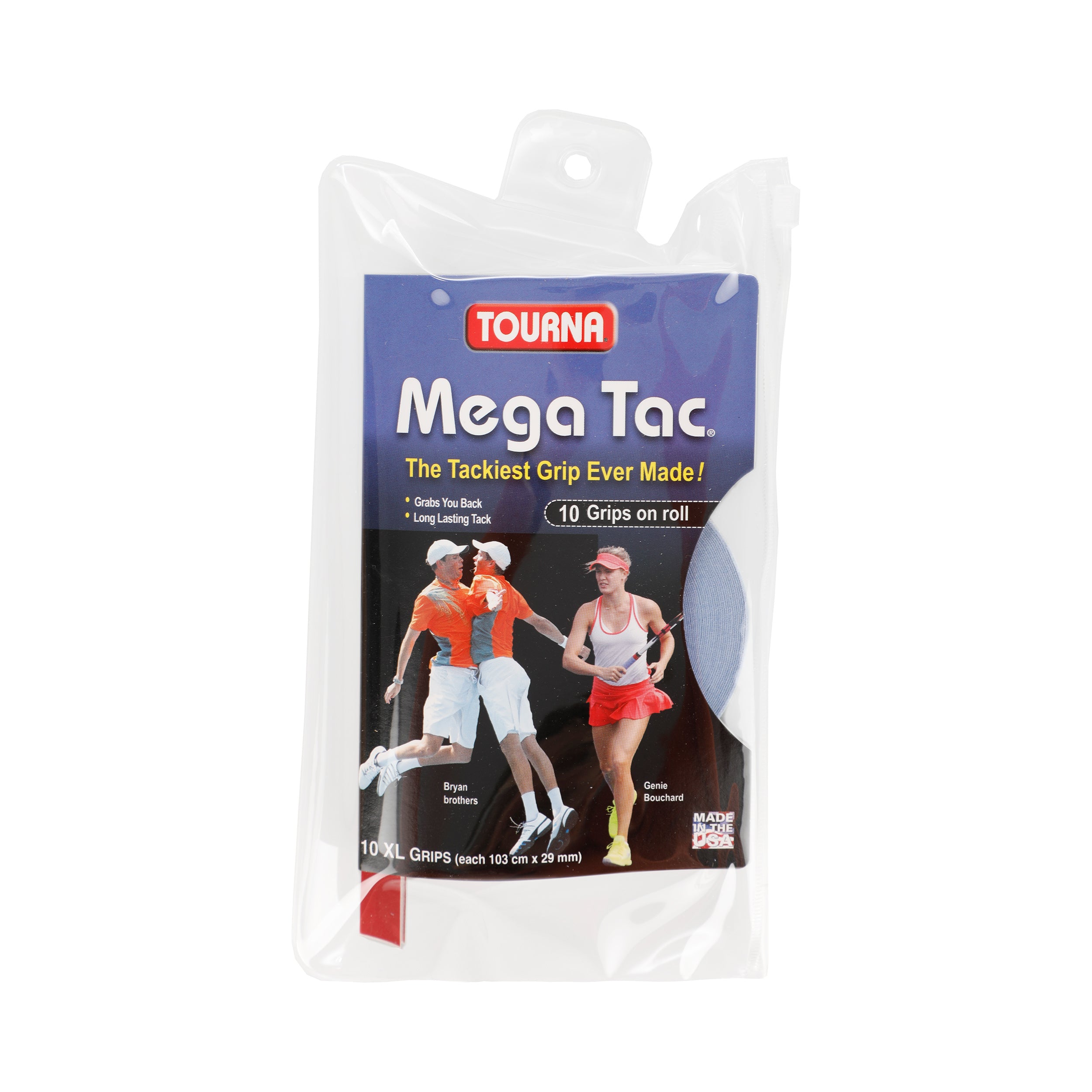 Tourna Mega Tac 10er Pack - Blau