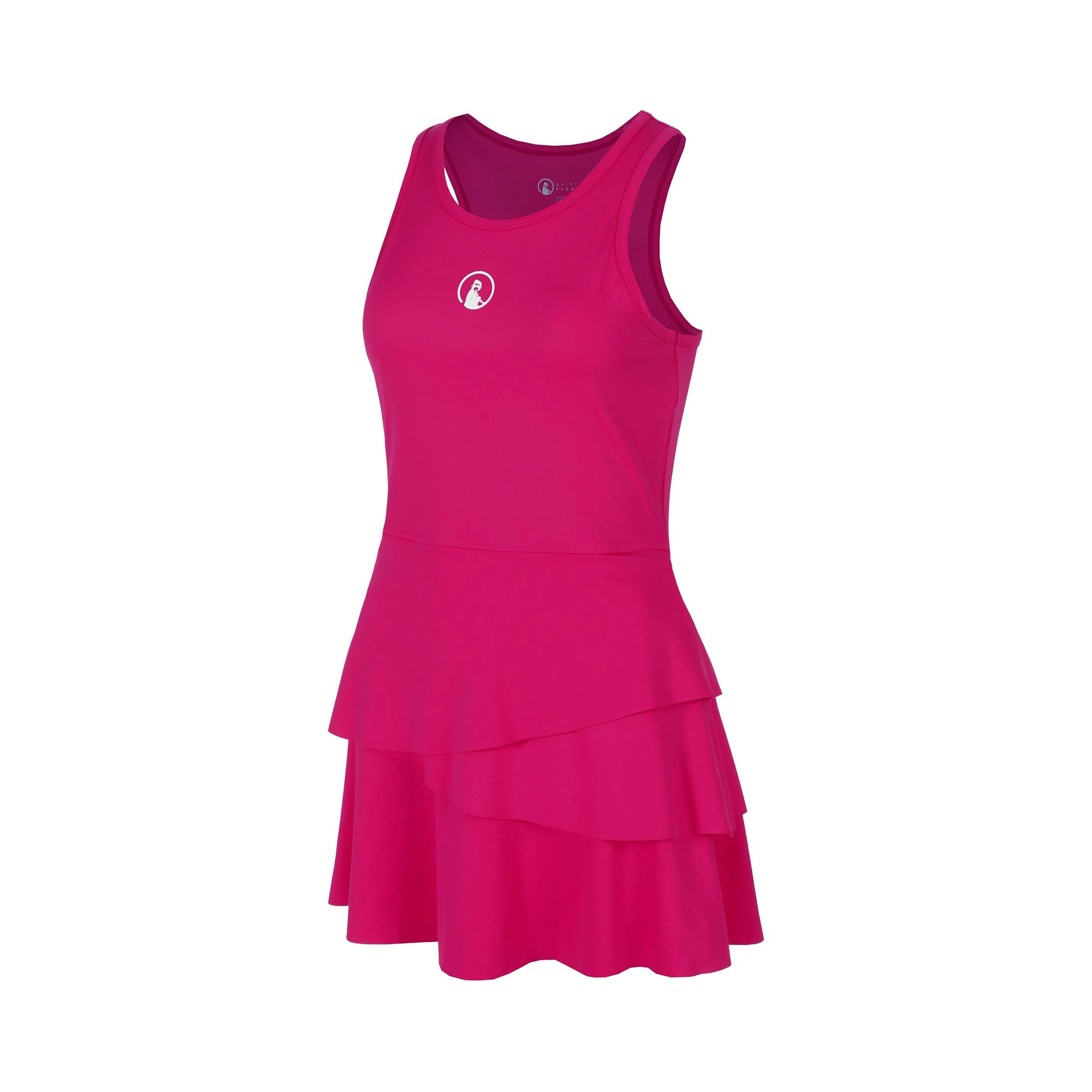 Quiet Please Create Flounce Kleid Mädchen - Pink, Weiß