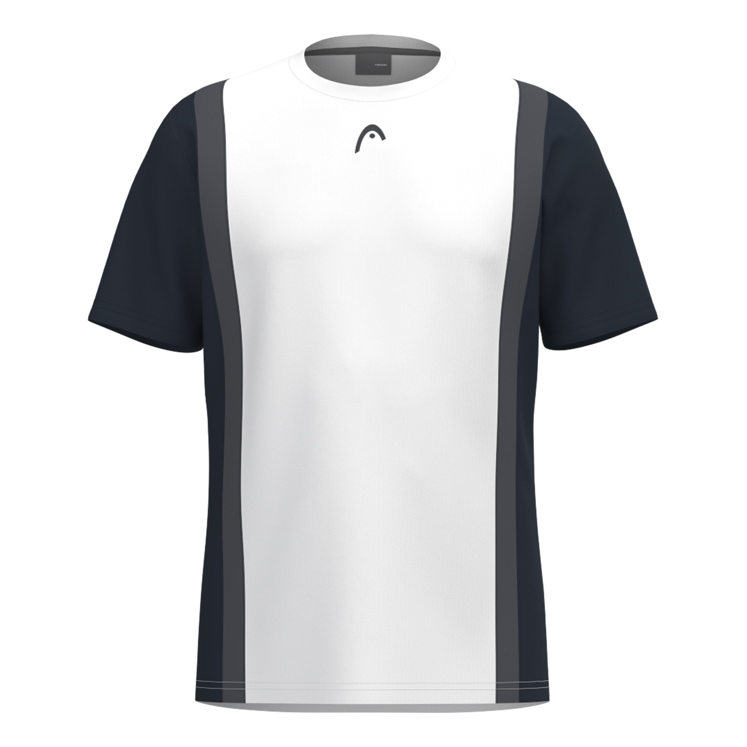 Head Club 25 Tech T - Shirt Herren Dunkelblau, Weiß