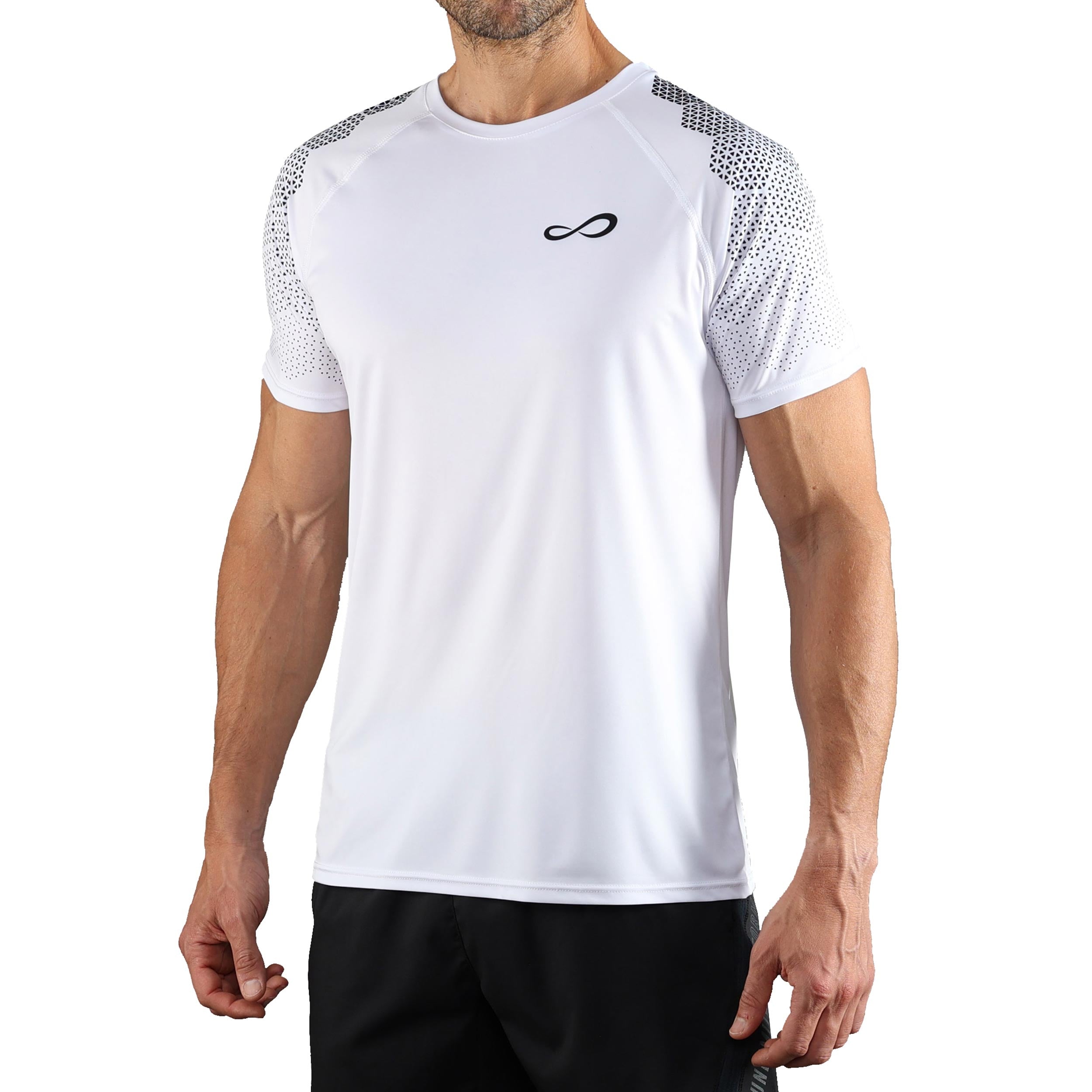 Endless Feisty Hexagon T - Shirt Herren Weiß