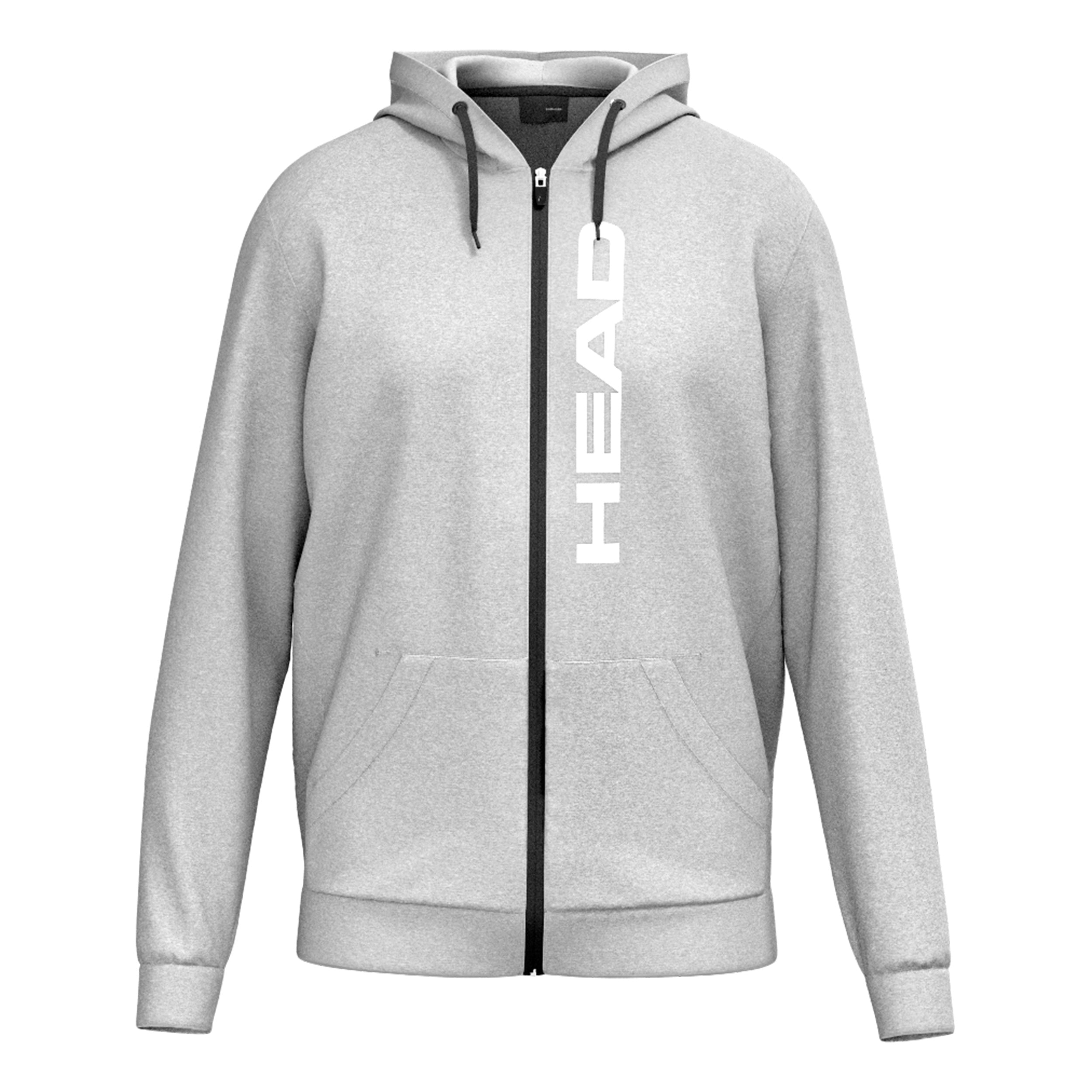 Head Club Original Full Zip Sweatjacke Herren - Hellgrau