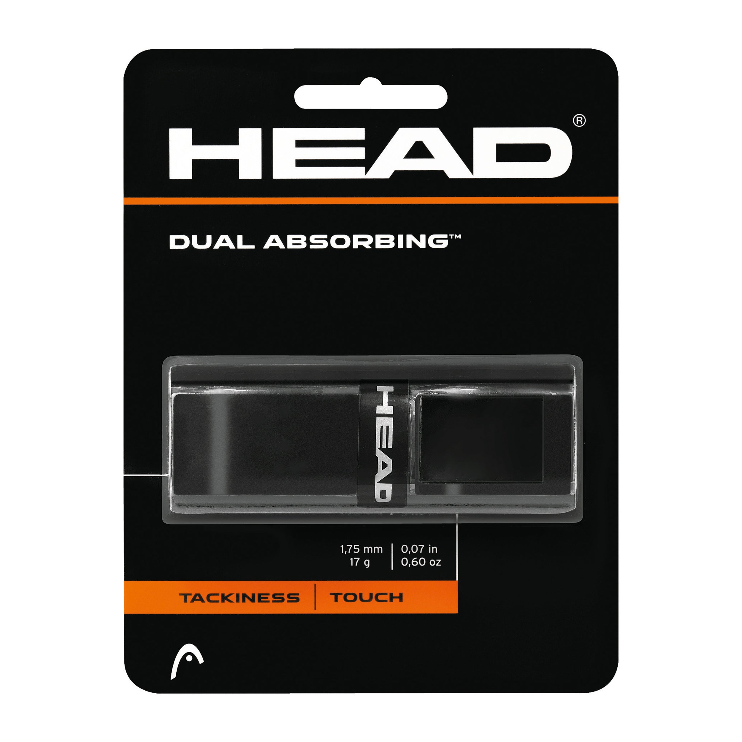 Head Dual Absorbing 1er Pack - Schwarz
