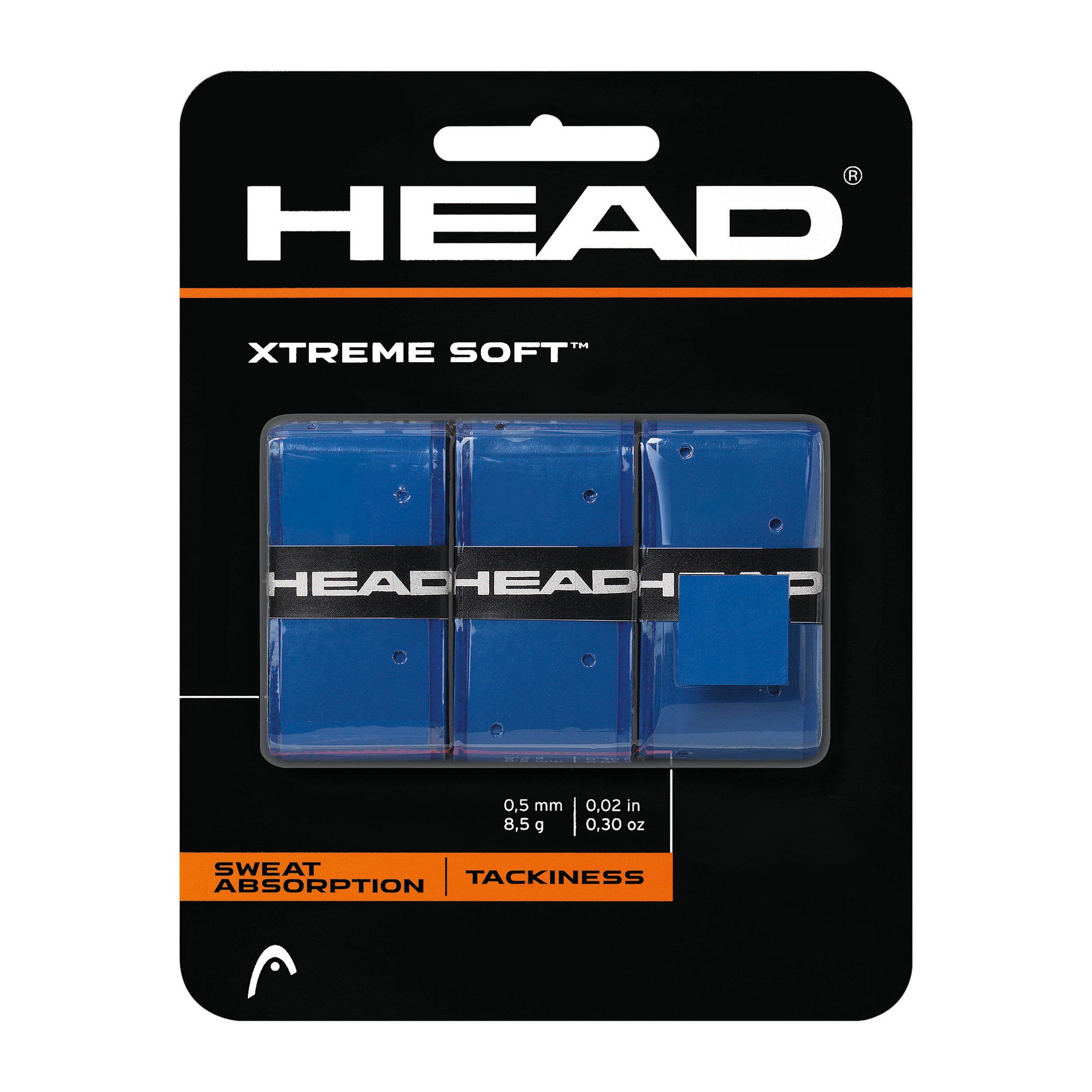 Head Xtreme Soft 3er Pack - Blau