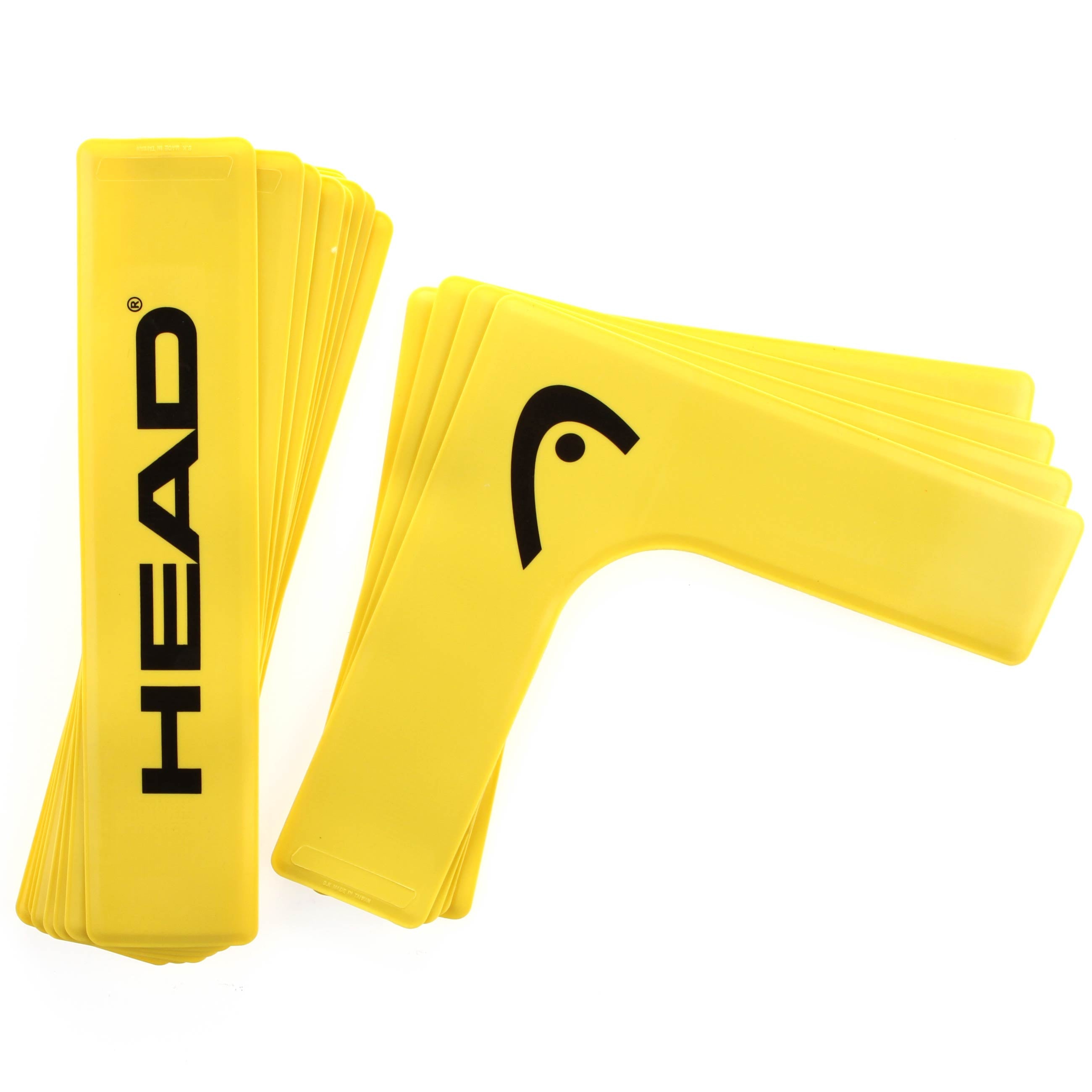 Head Markierungslinien - Set 16er Pack Gelb