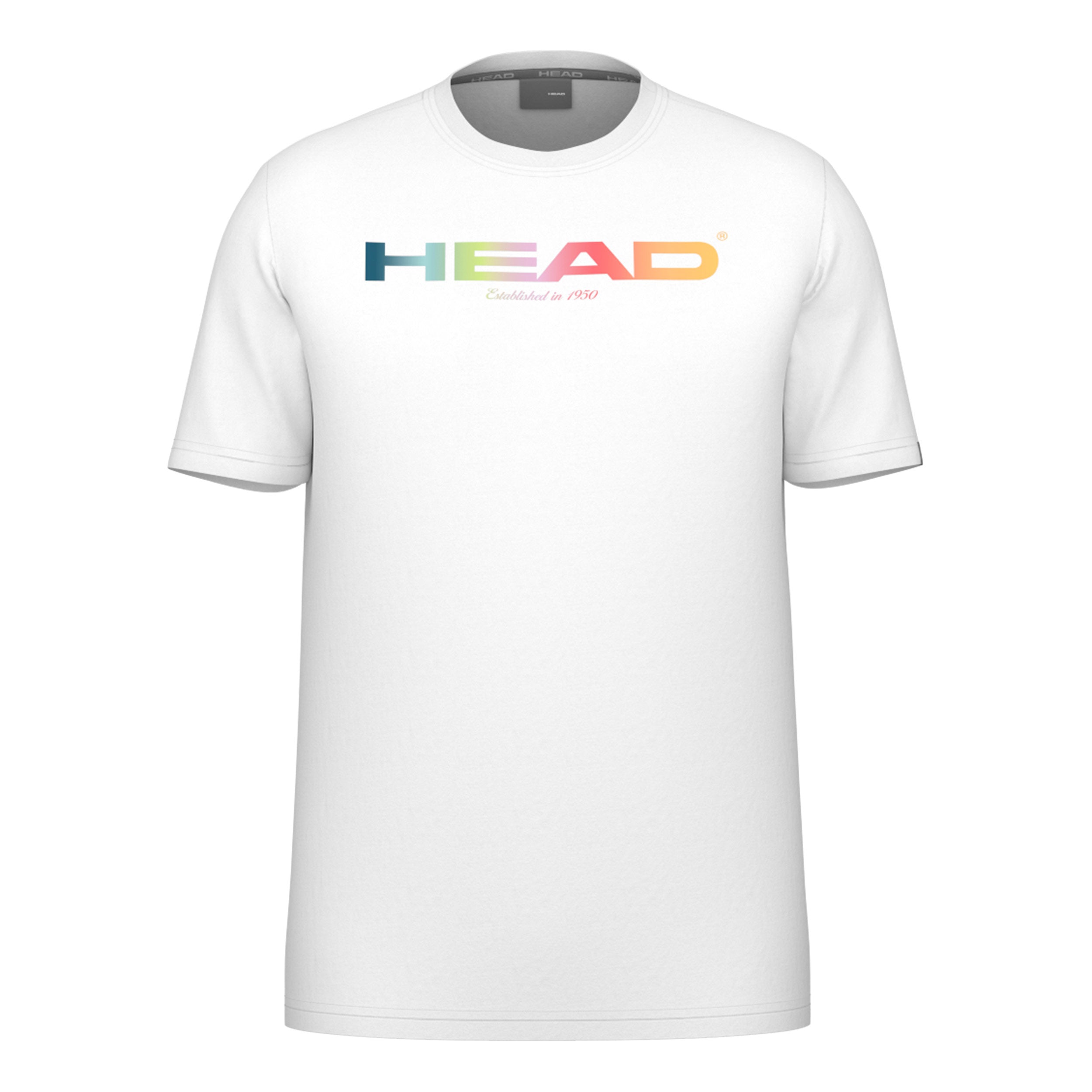 Head Rainbow T - Shirt Herren Weiß