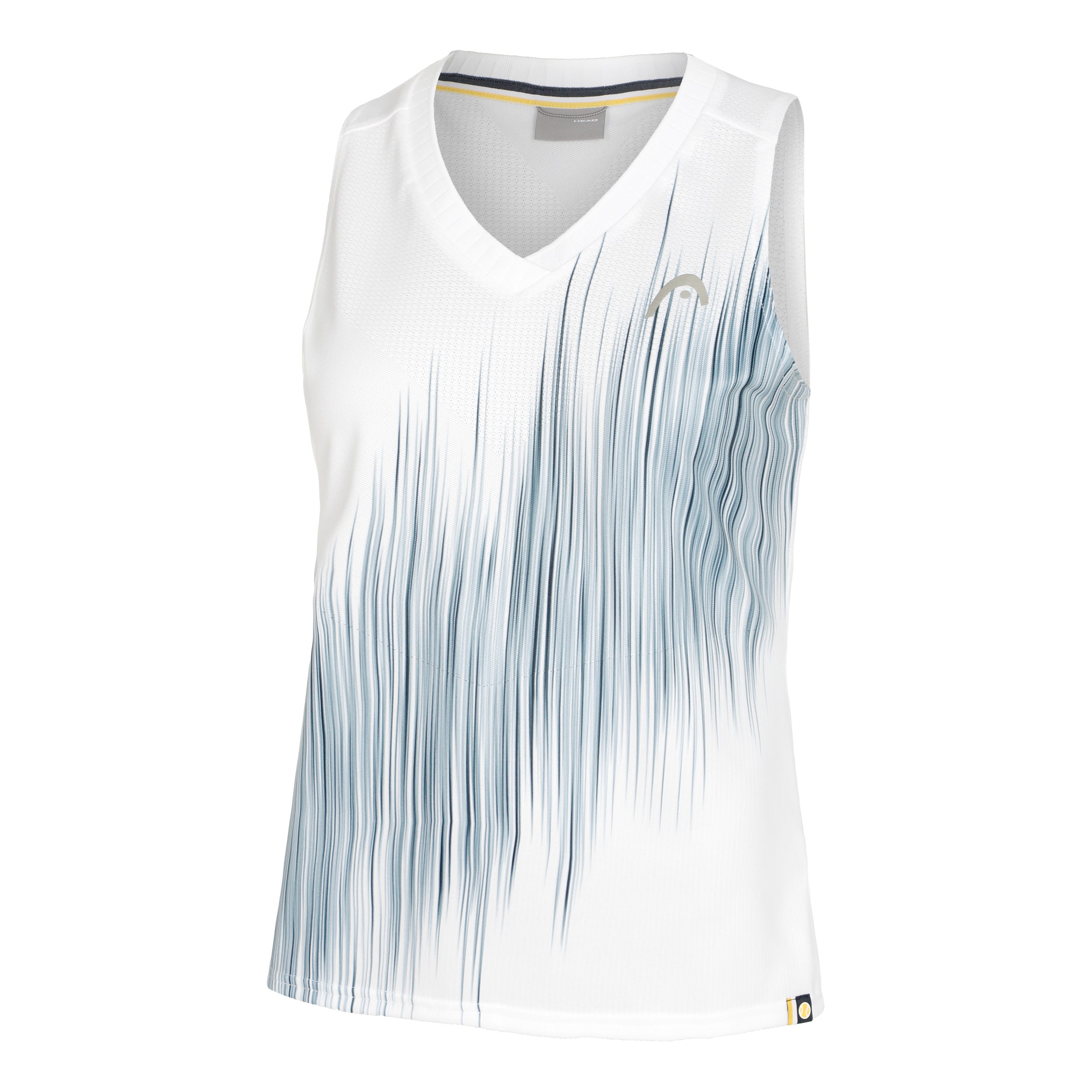 Head Performance Tank - Top Damen Weiß, Dunkelblau