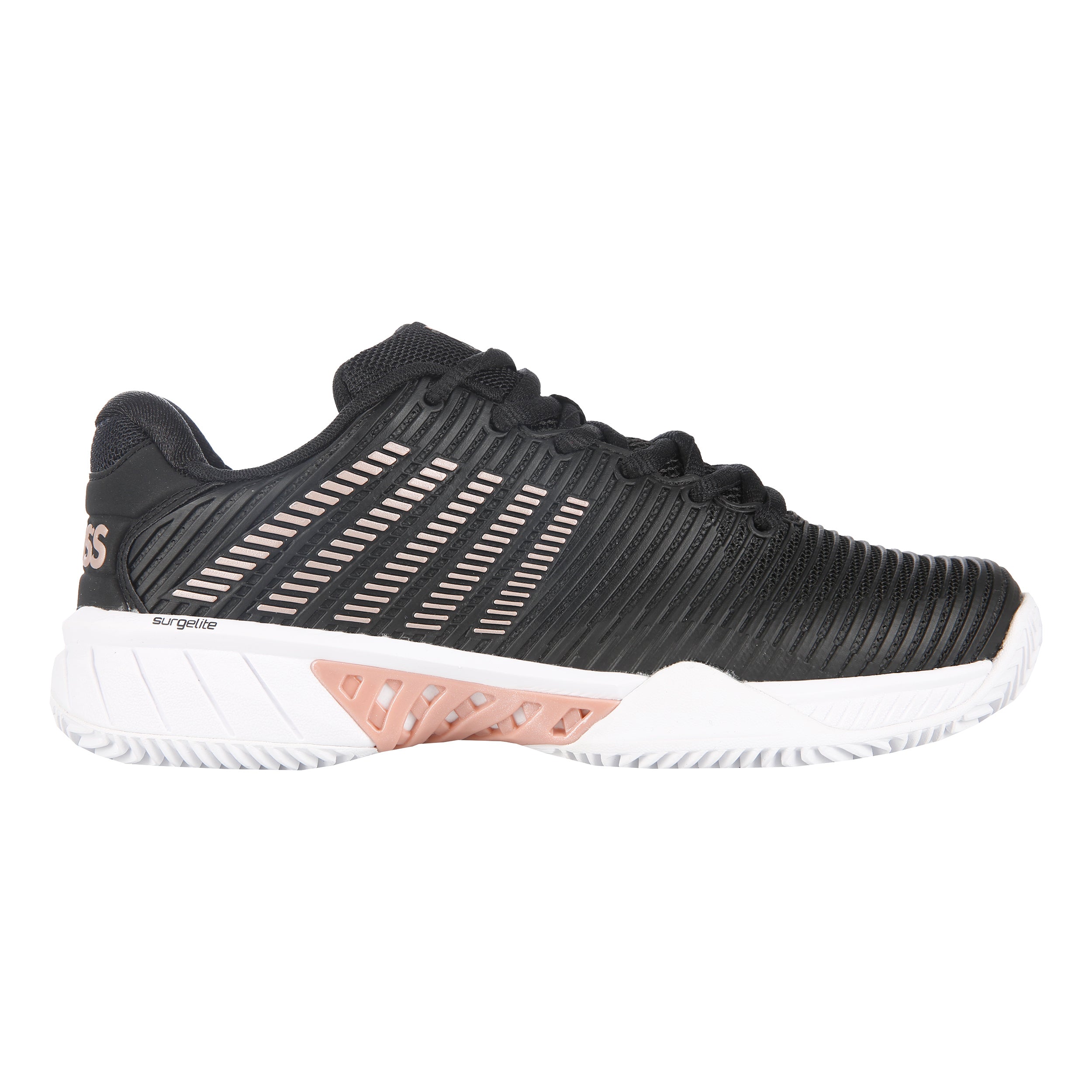 K - Swiss Hypercourt Express 2 Sandplatzschuh Damen Schwarz, Gold