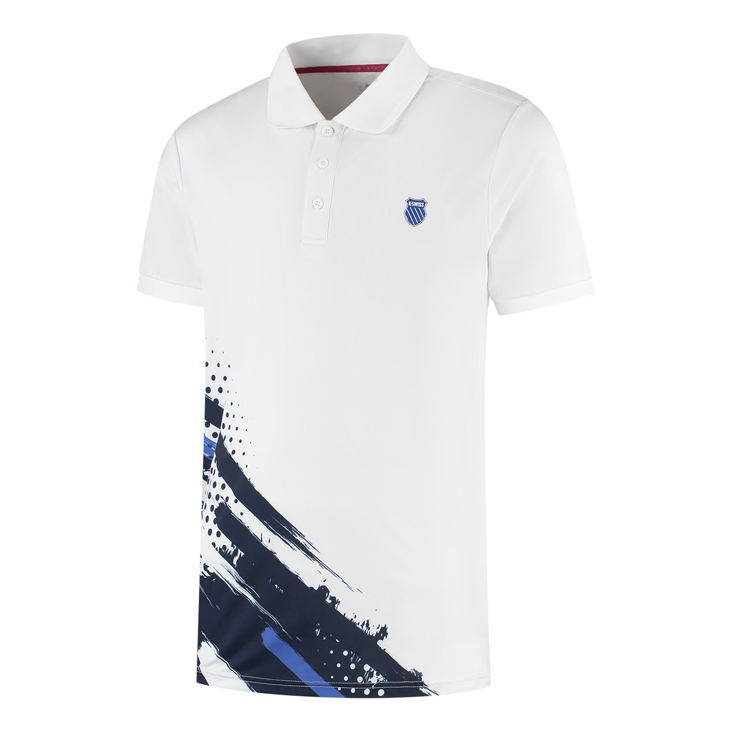 K - Swiss Hypercourt Print Polo Herren