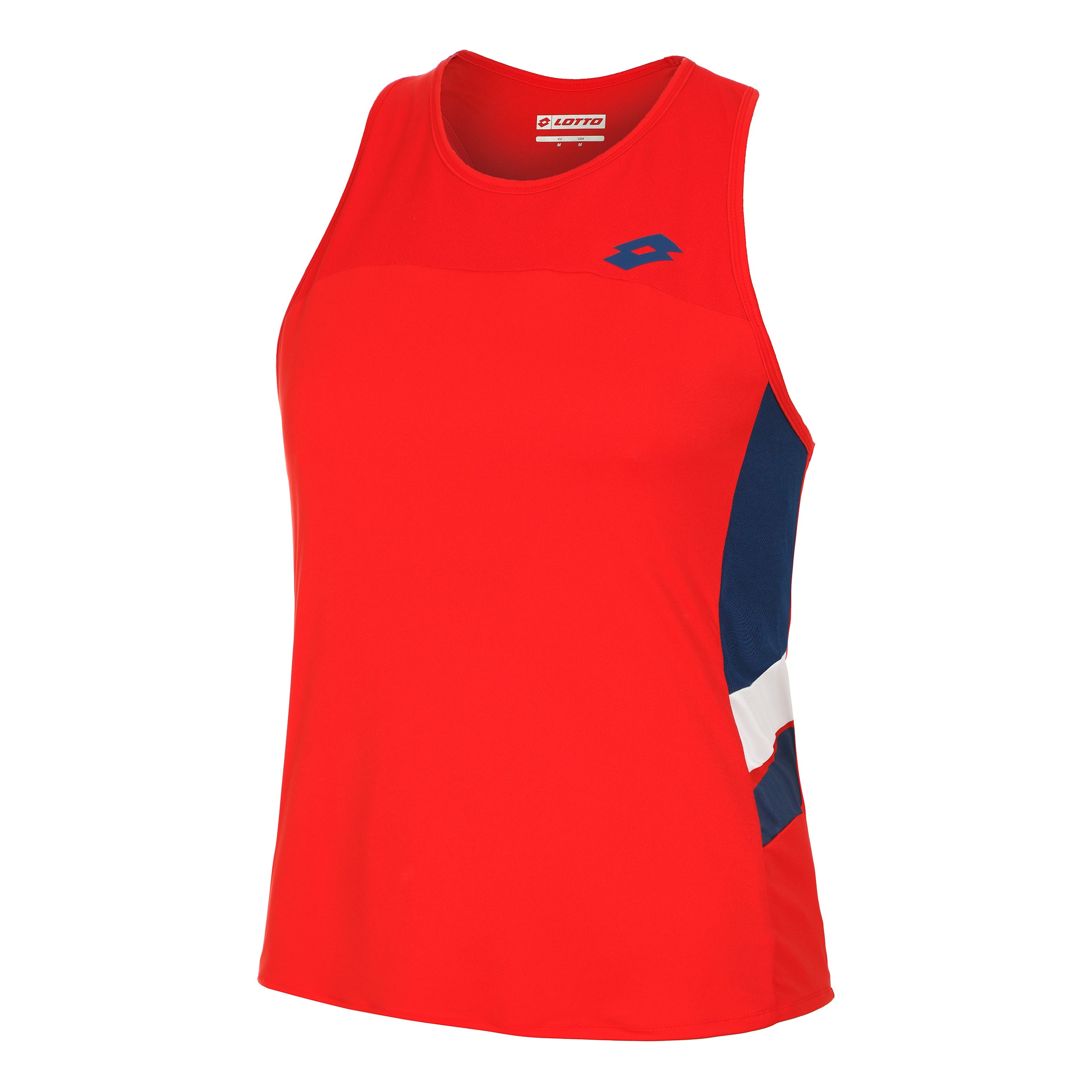 Lotto Squadra Iii Tank - Top Damen Rot
