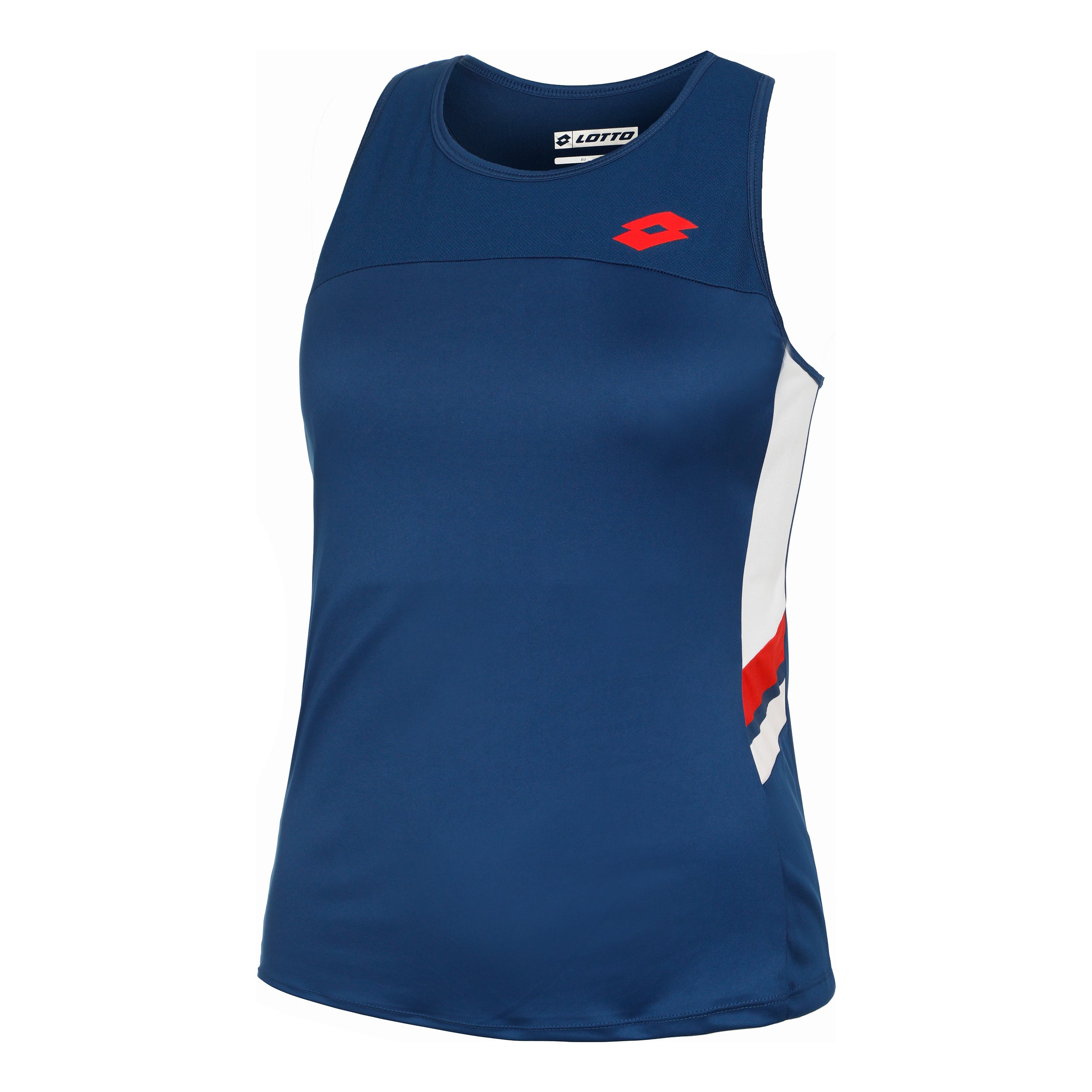 Lotto Squadra Iii Tank - Top Damen Blau, Rot