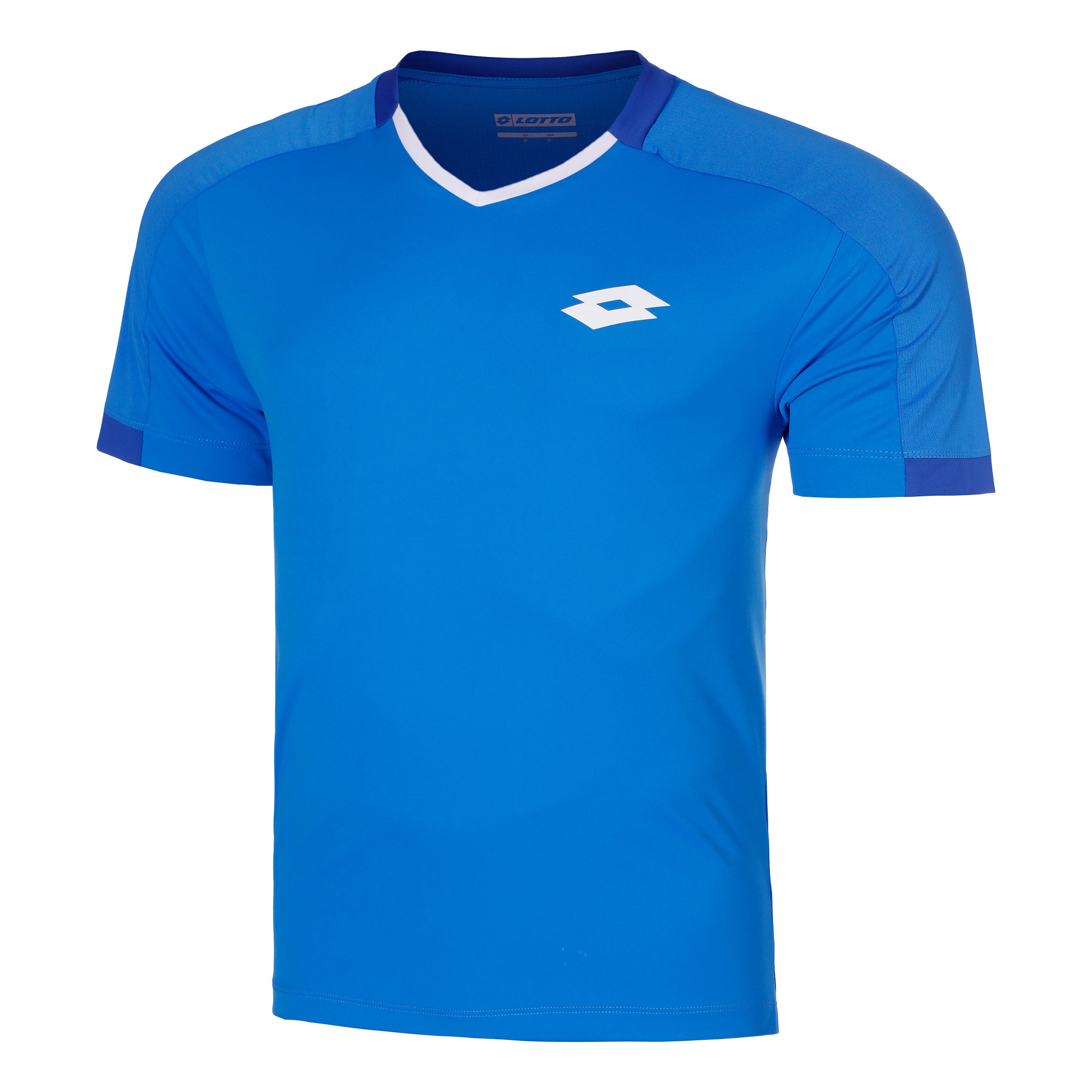 Lotto Tech Iv D3 T - Shirt Herren Blau, Schwarz