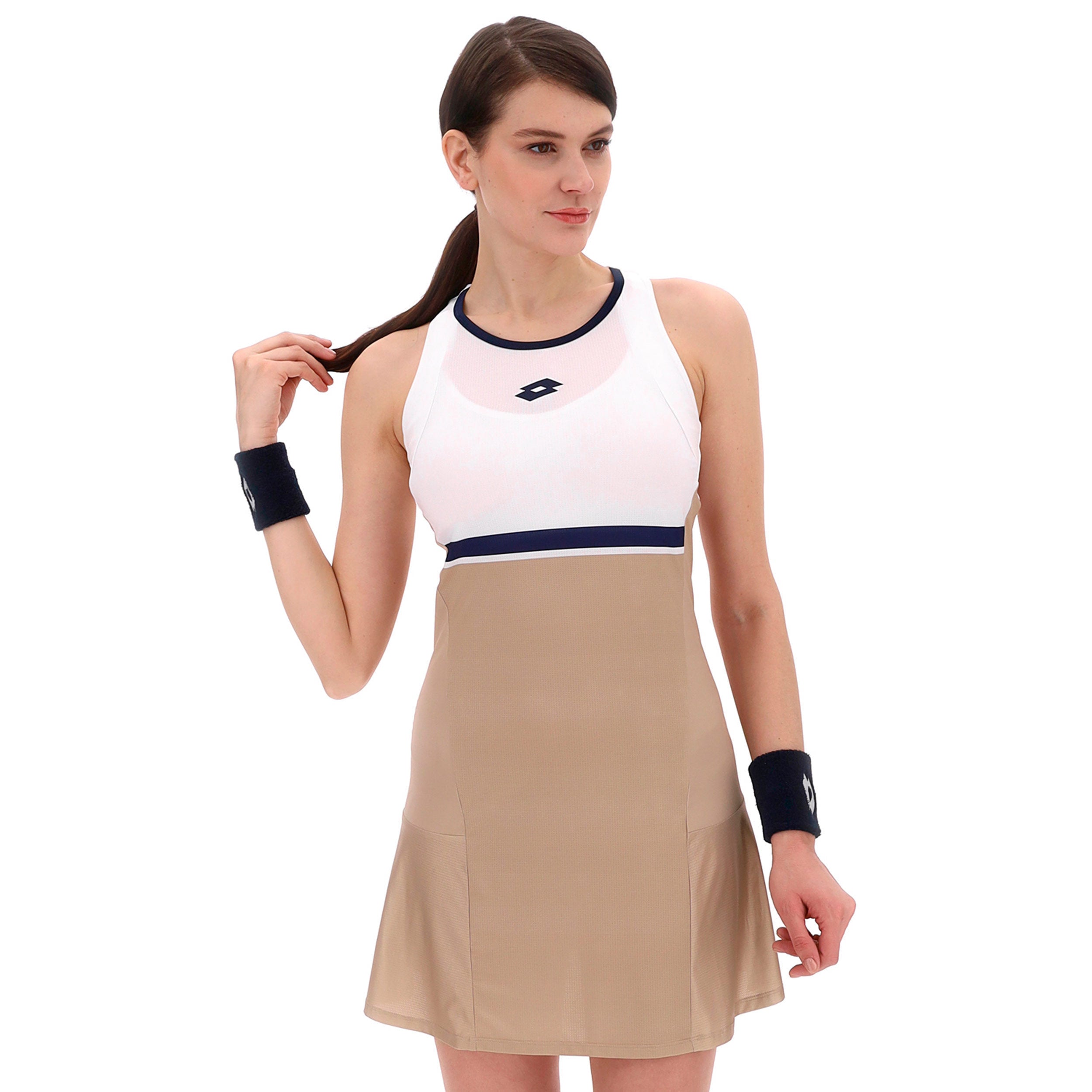Lotto Tech V Kleid Damen - Beige