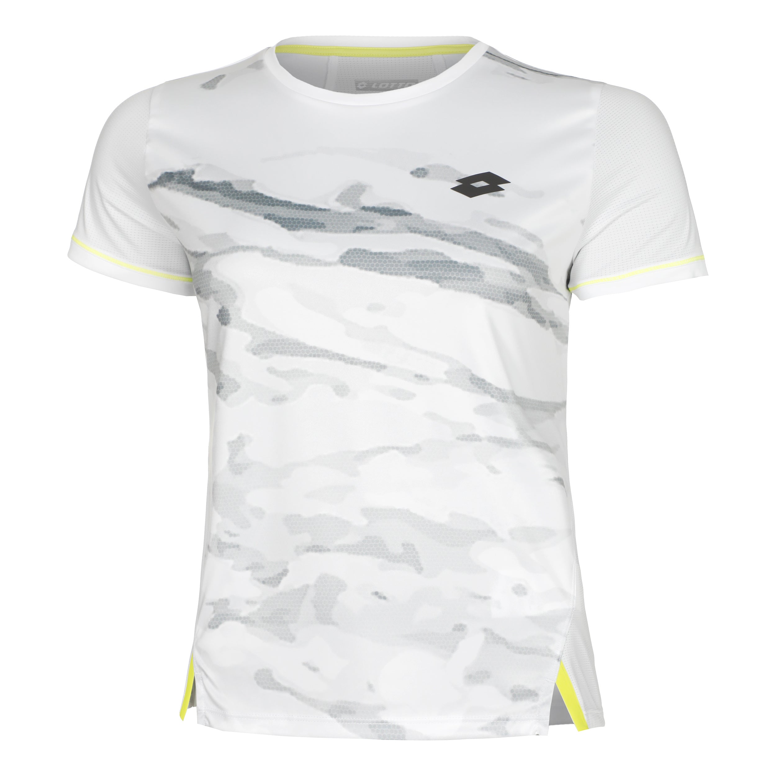 Lotto Tech T - Shirt Damen Weiß, Grau