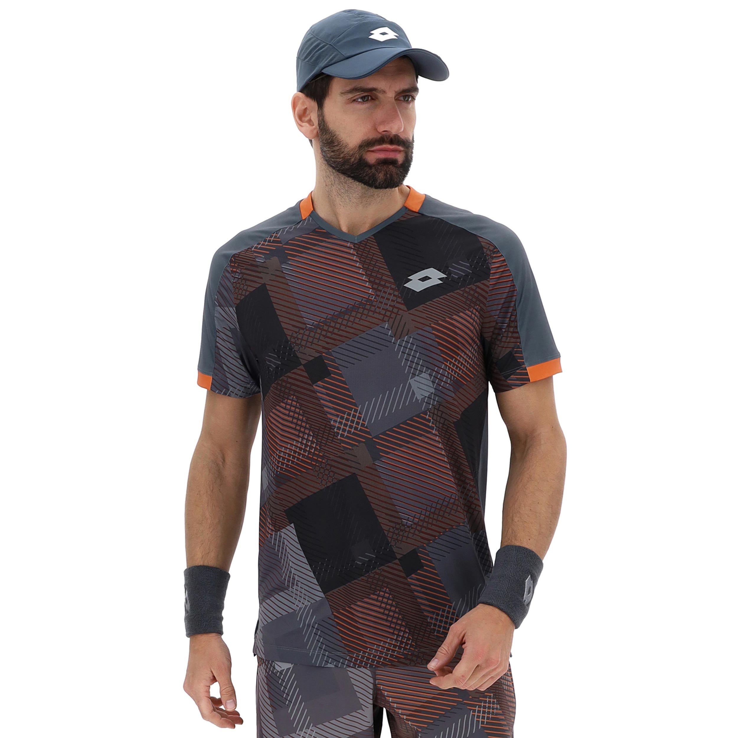 Lotto Tech Iv T - Shirt Herren Hellgrau