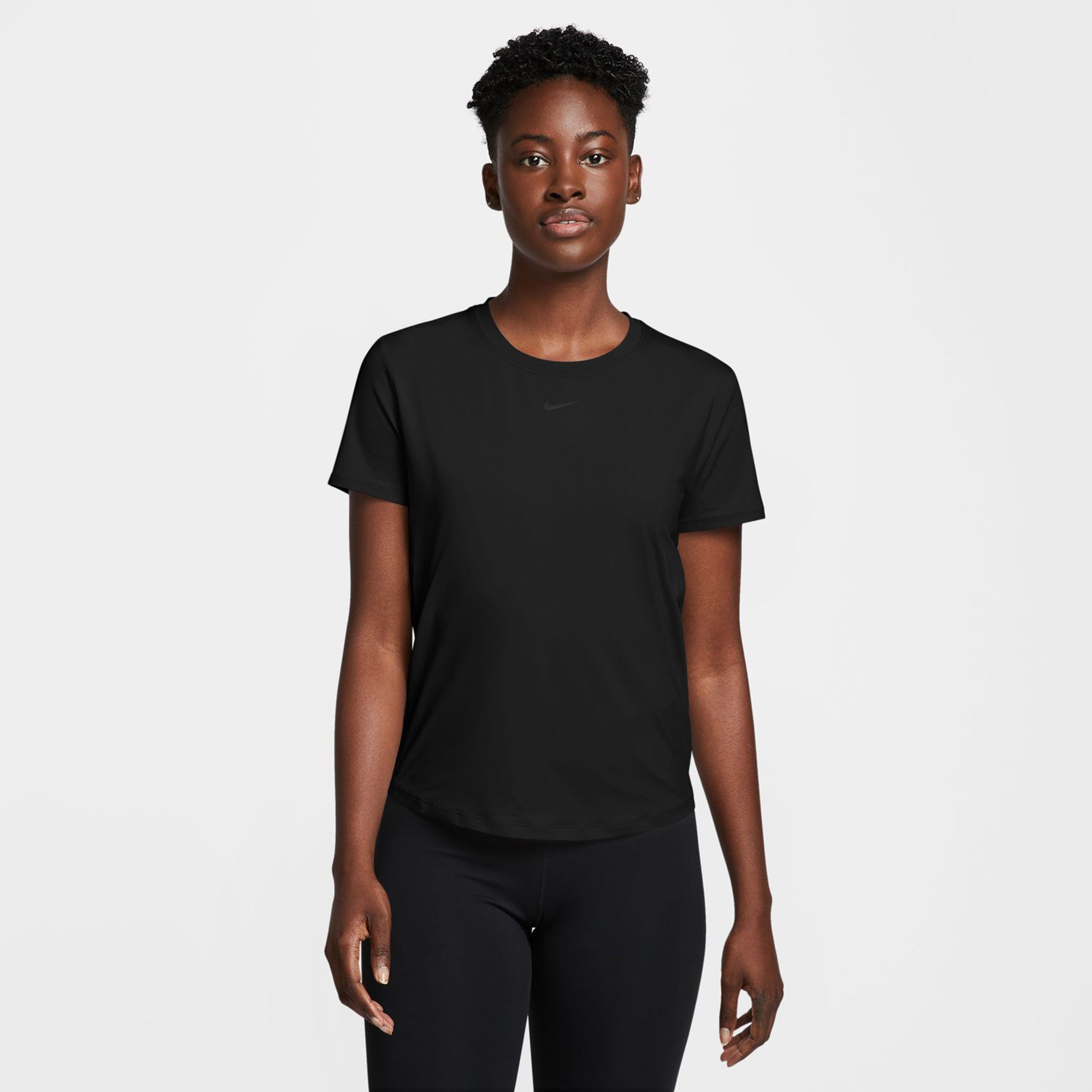 Nike One Classic Dri - Fit T Shirt Damen Schwarz