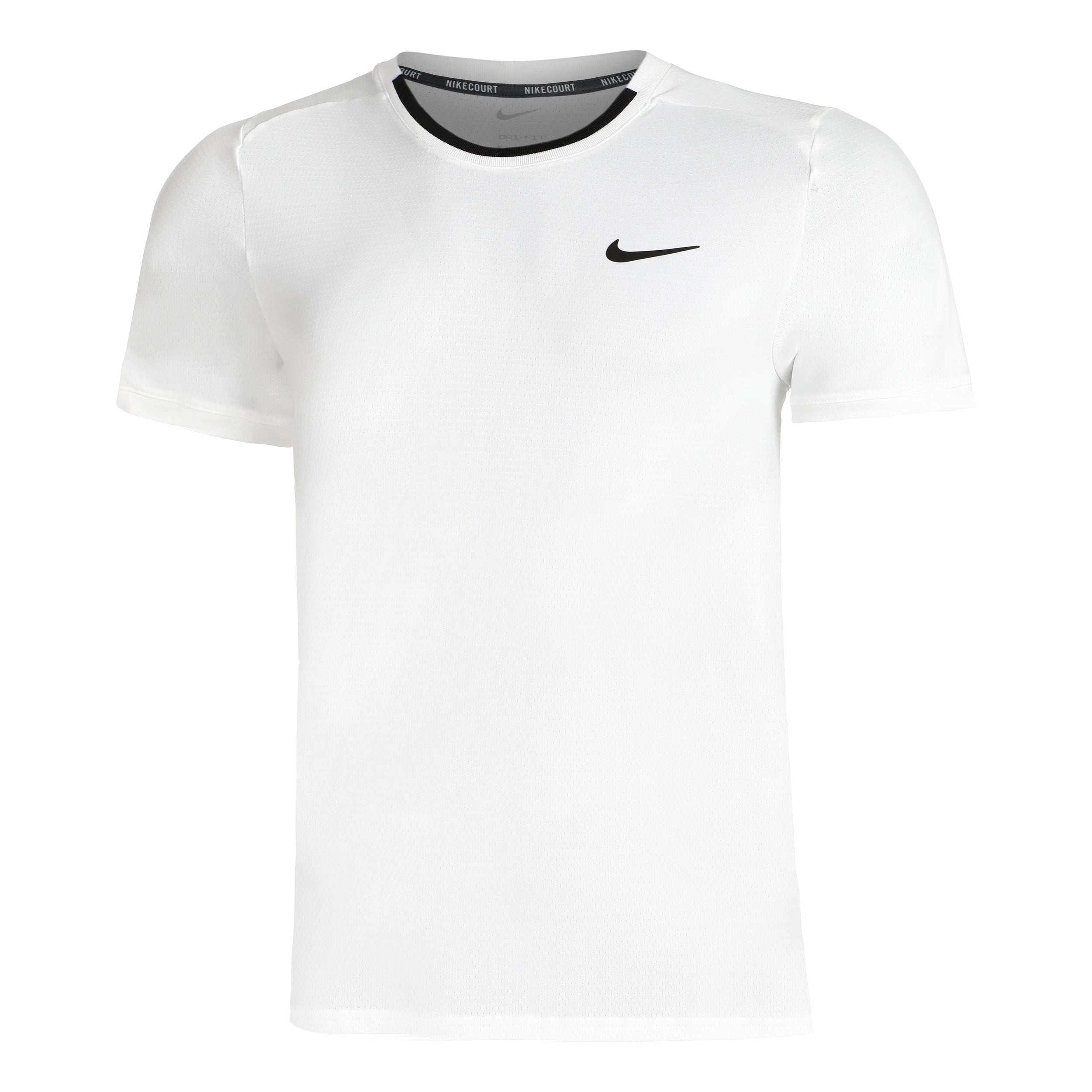 Nike Court Dri - Fit Advantage T Shirt Herren Weiß