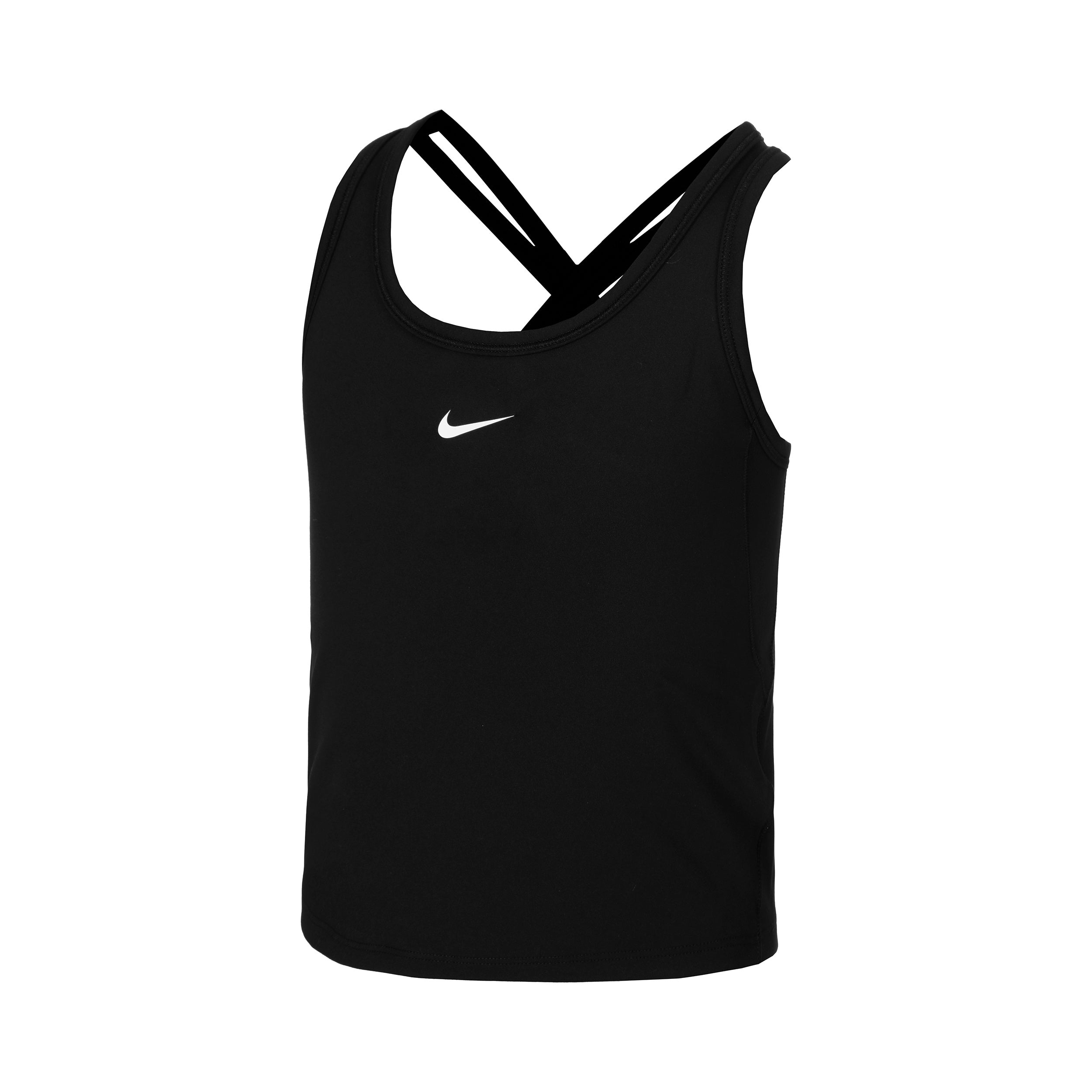 Nike Dri - Fit One Tank Top Mädchen Schwarz, Weiß
