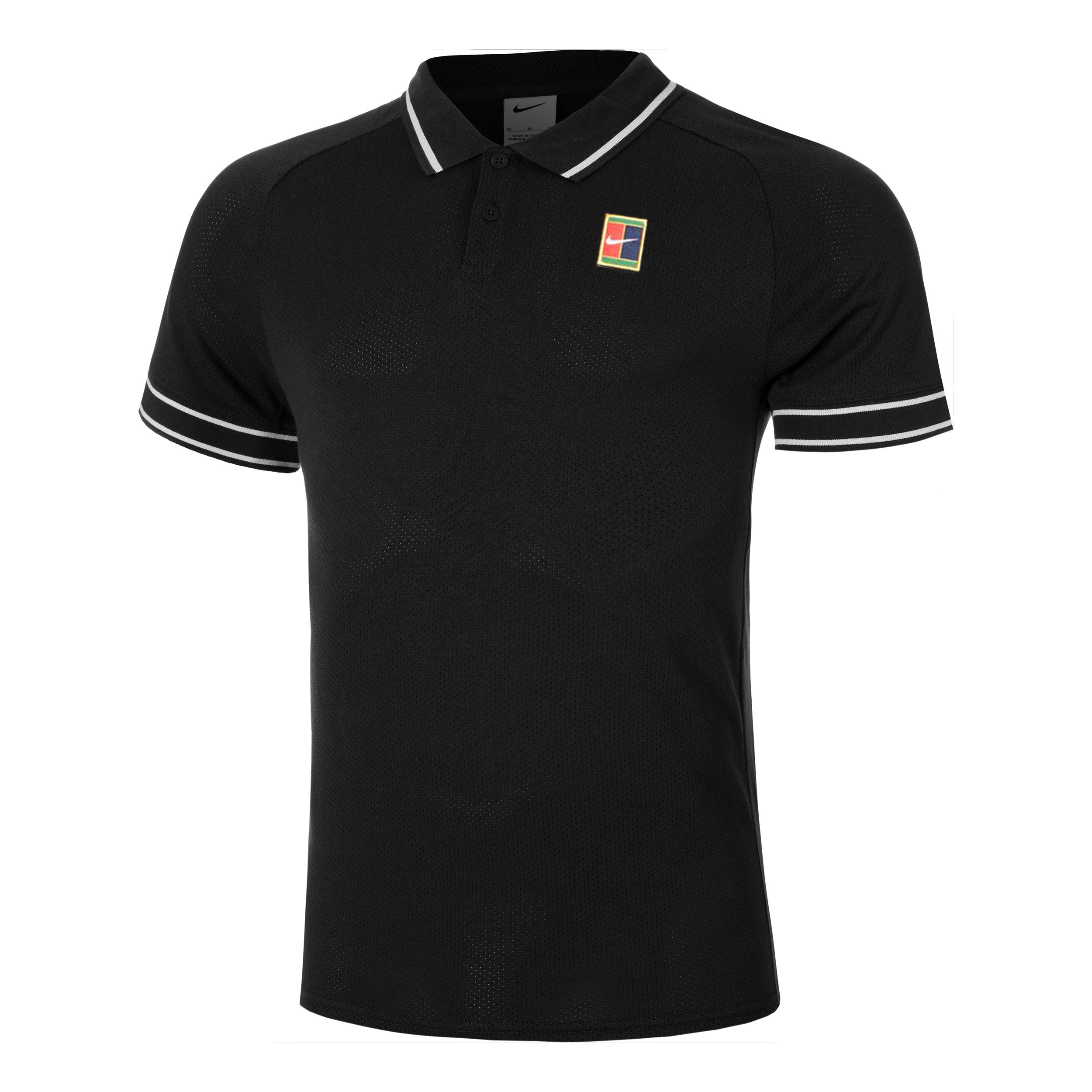 Nike Heritage Polo Herren - Schwarz