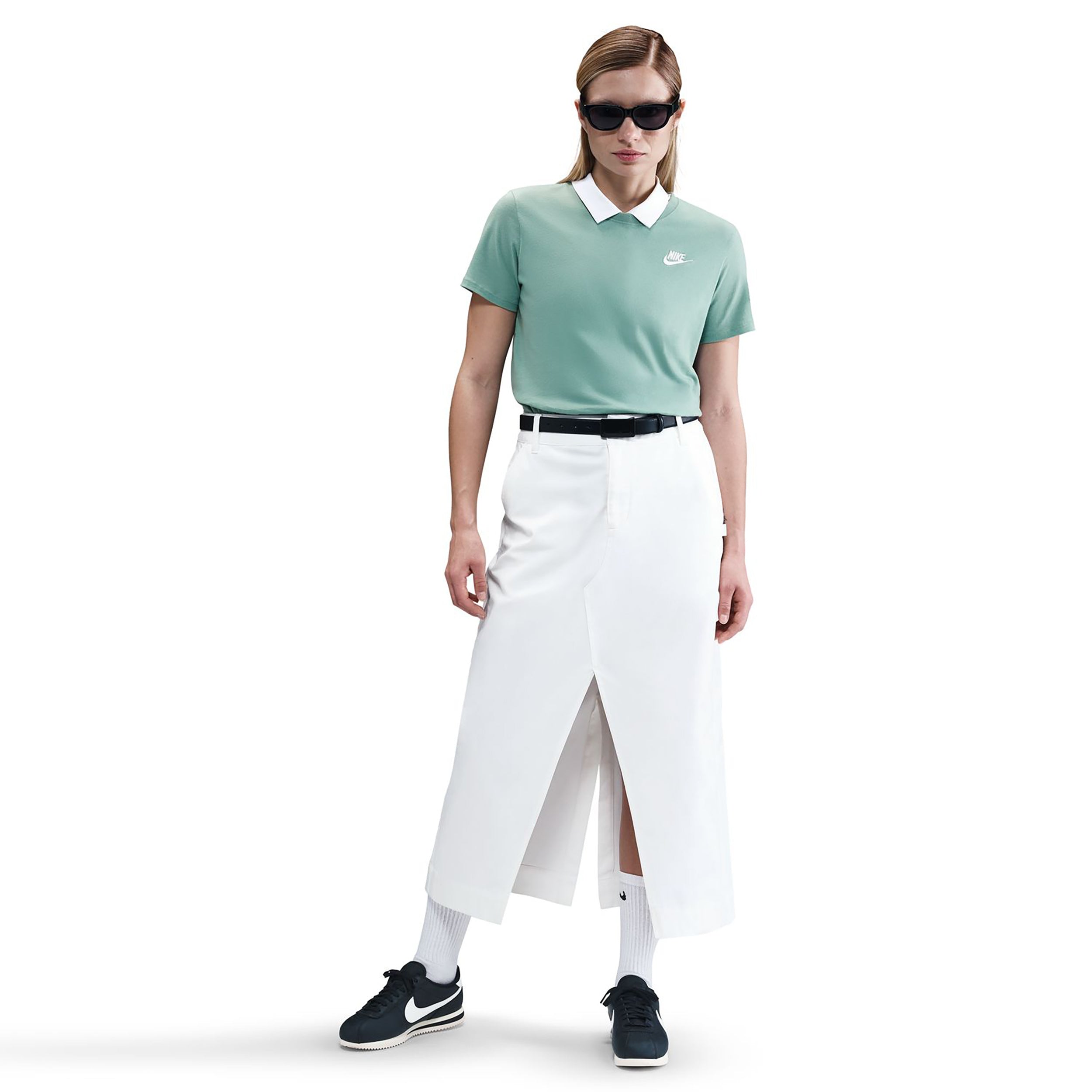 Nike Club T - Shirt Damen Salbei