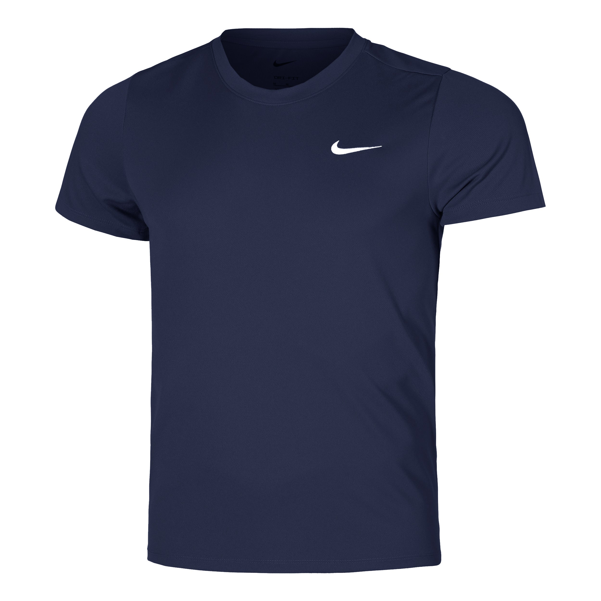 Nike Court Dry Victory T - Shirt Herren Dunkelblau, Weiß