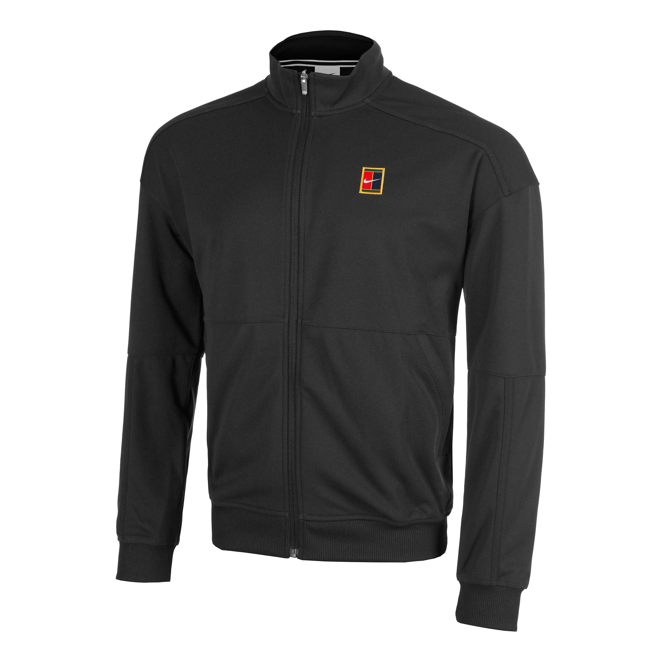 Nike Court Heritage Trainingsjacke Herren - Schwarz, Schwarz