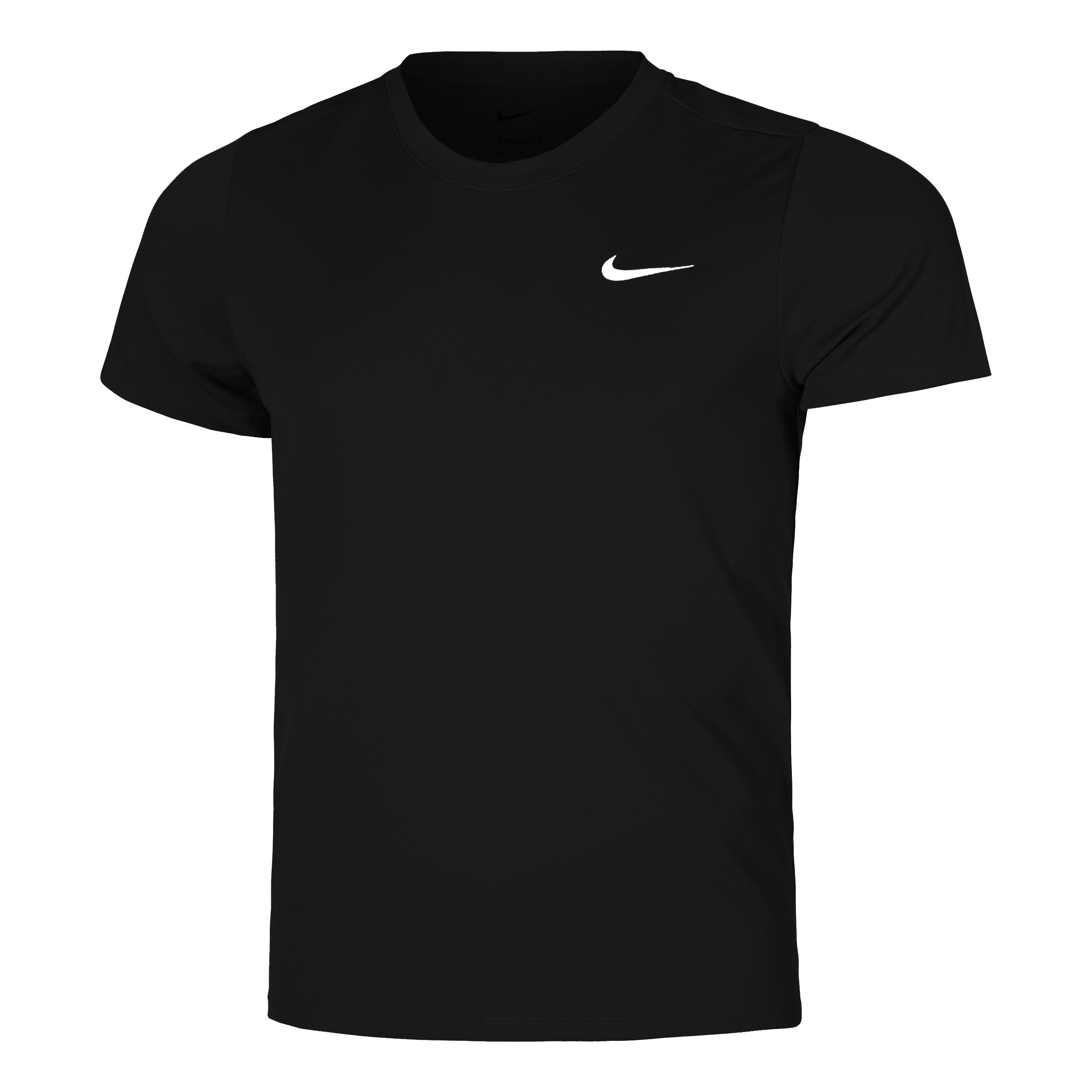 Nike Court Dry Victory T - Shirt Herren Schwarz, Weiß