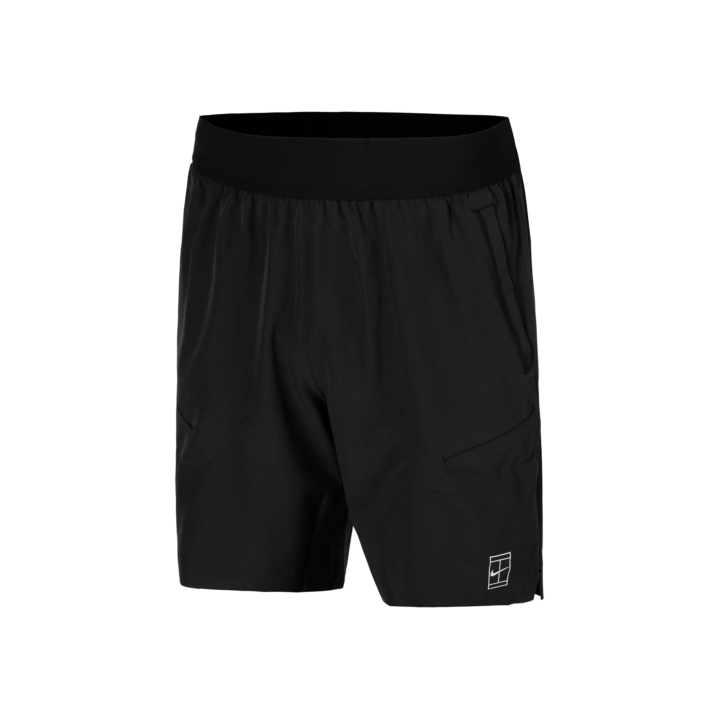 Nike Court Dri - Fit Advantage 8in Shorts Herren Schwarz, Weiß