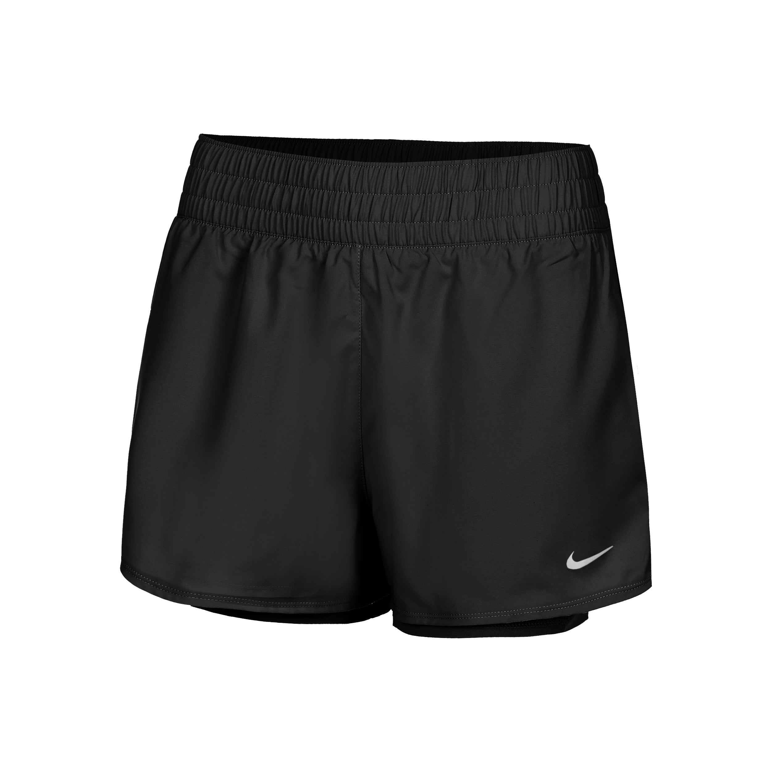 Nike Dri - Fit One Heritage 3in 2in1 Shorts Damen Schwarz