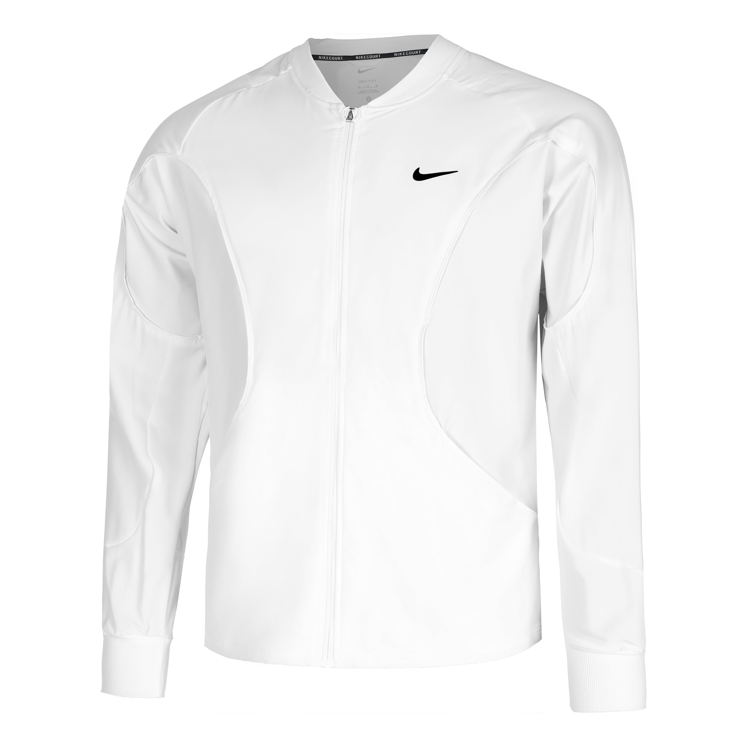 Nike Court Dri - Fit Advantage Trainingsjacke Herren Weiß