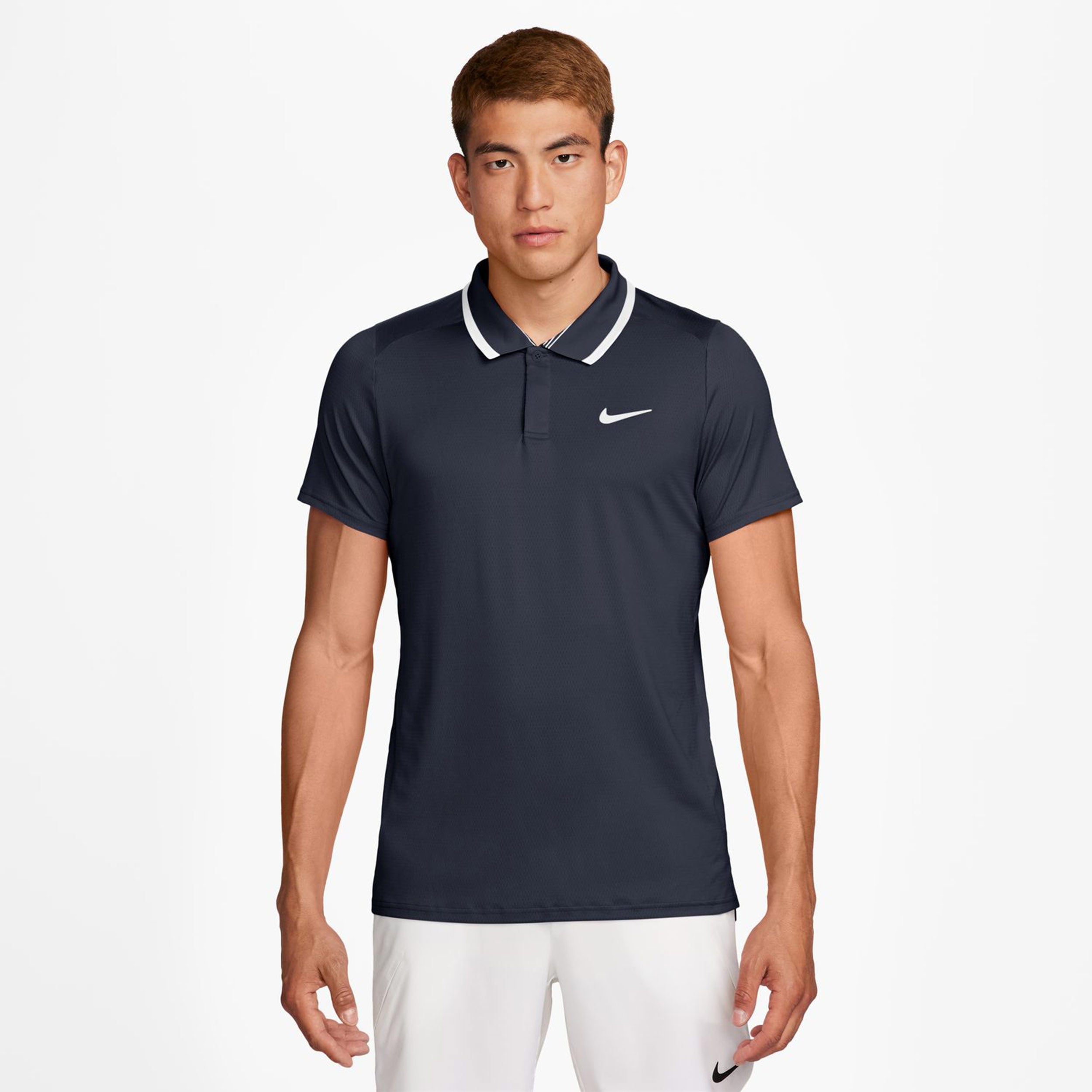 Nike Court Dri - Fit Advantage Polo Herren Dunkelblau
