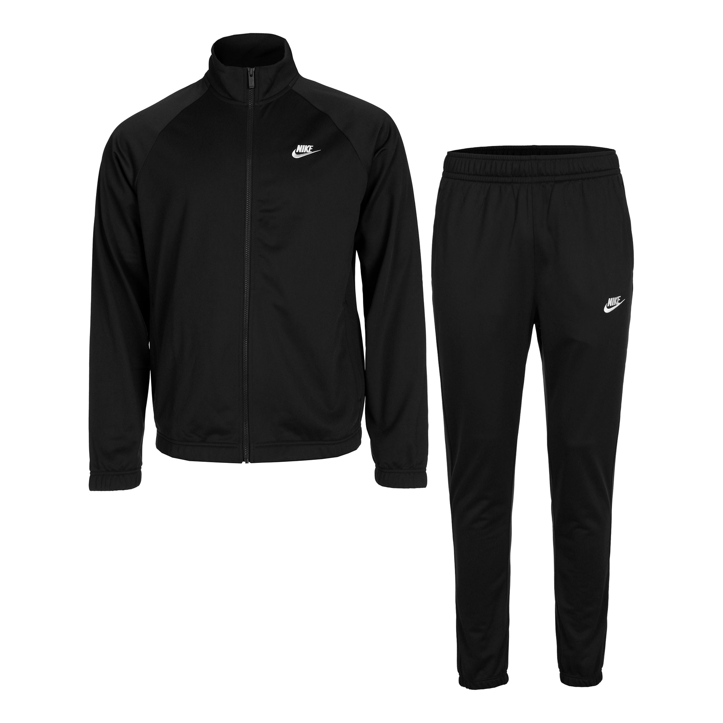 Nike Club Trainingsanzug Herren - Schwarz, Weiß