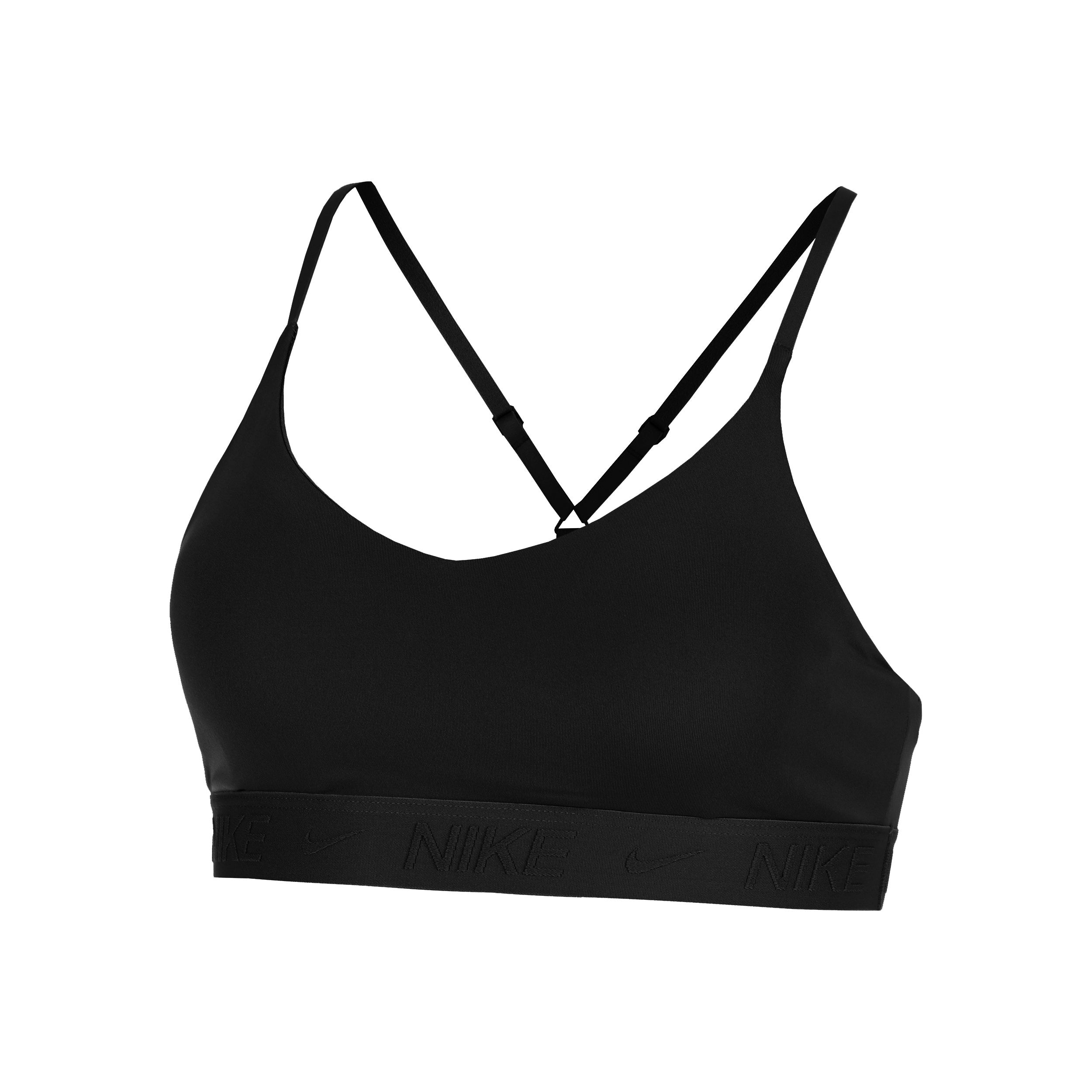 Nike Dri - Fit Indy Lgt Support Sport Bh Damen Schwarz