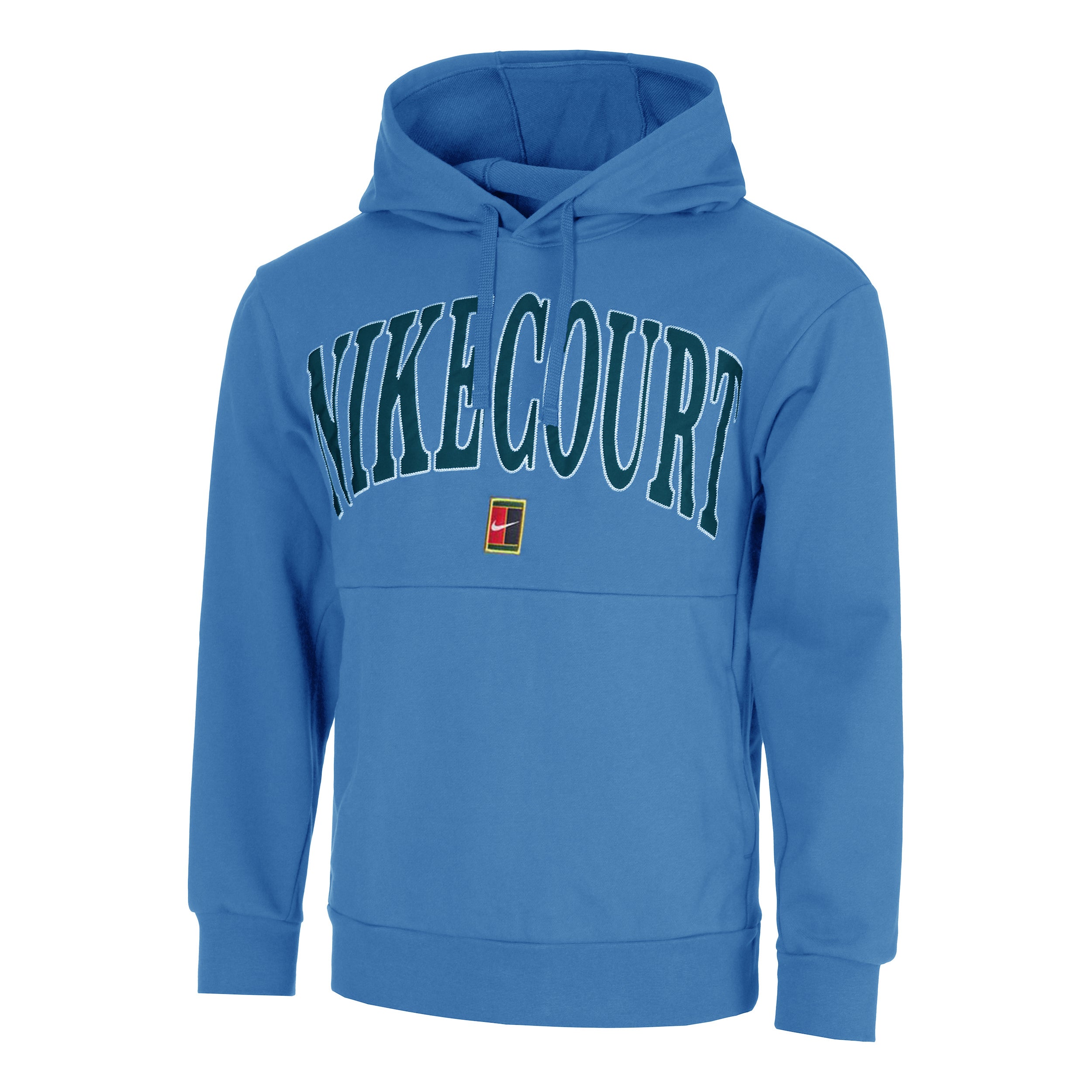 Nike Court Dri - Fit Fleece Heritage Hoody Herren Blau, Dunkelblau