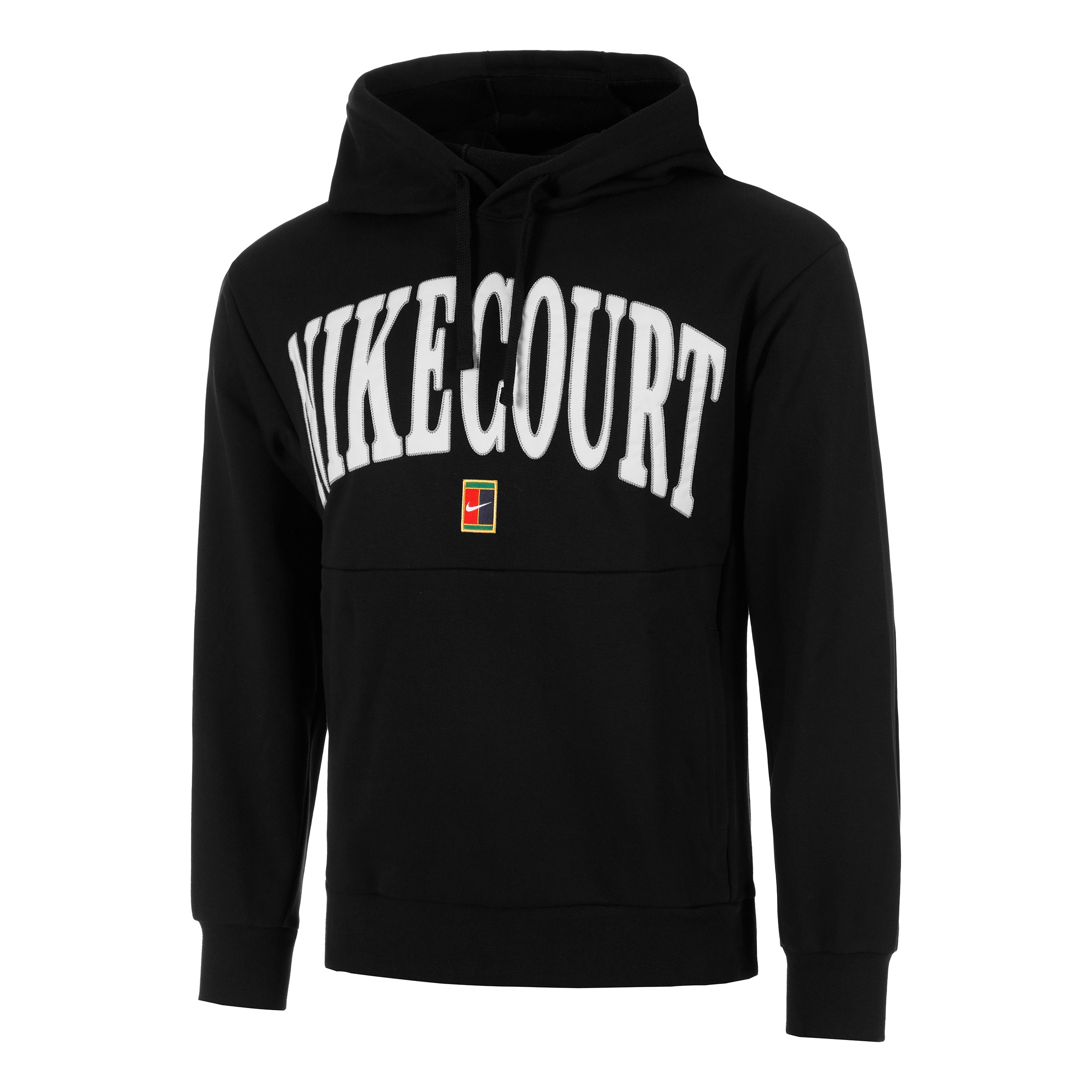 Nike Dri - Fit Fleece Heritage Hoody Herren Schwarz, Weiß