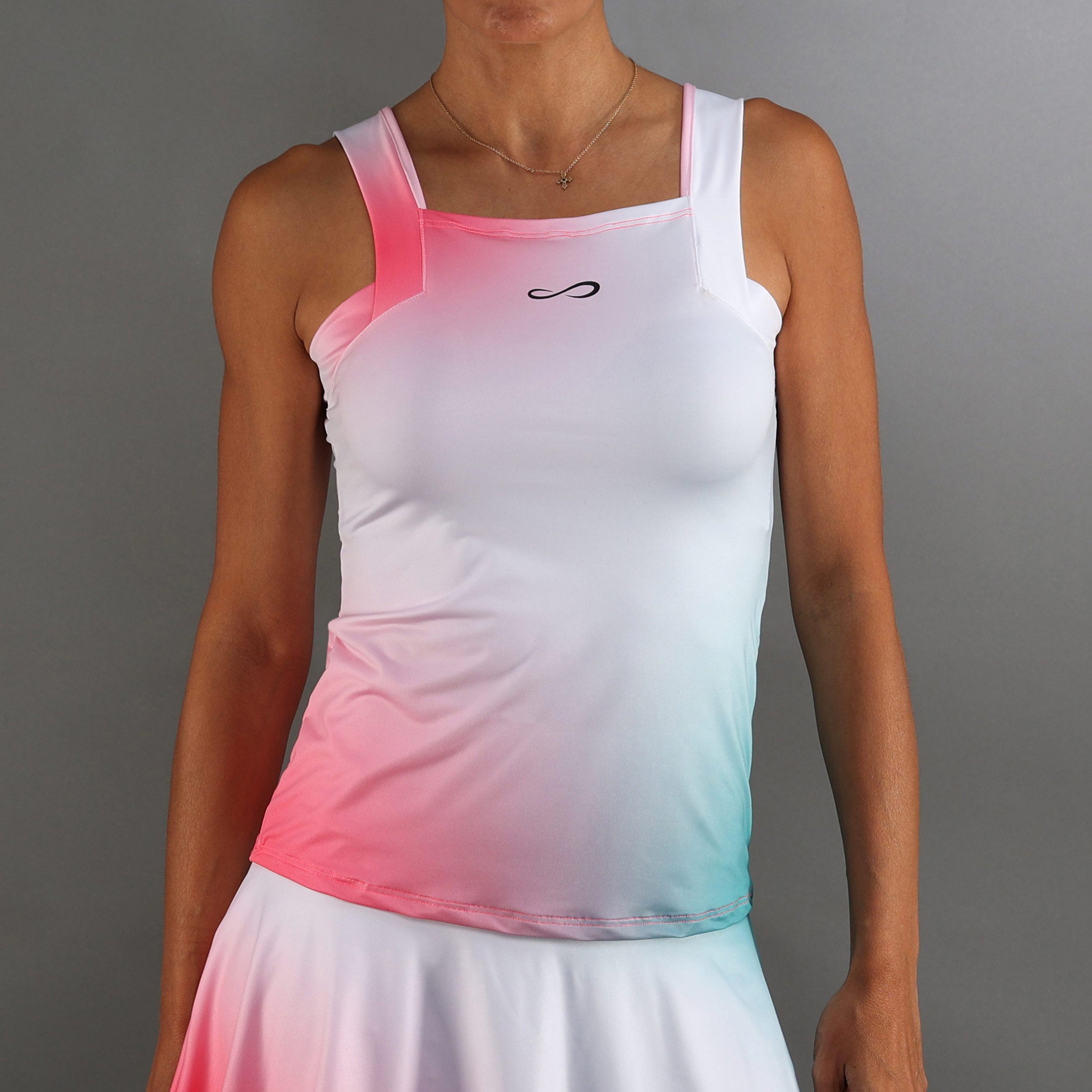 Endless Breeze Tank - Top Damen Neonpink, Weiß