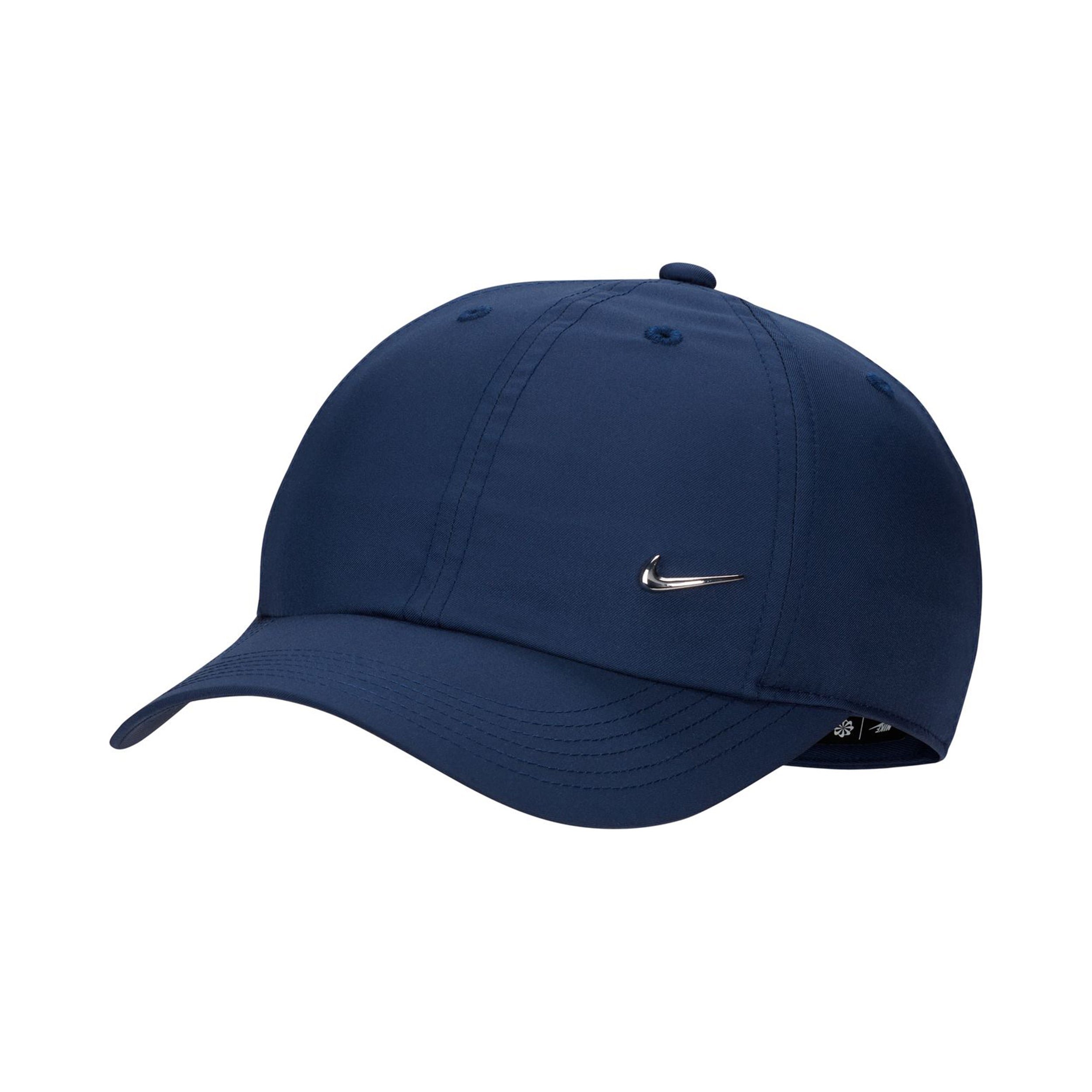 Nike Dri - Fit Club Metal Swoosh Cap Kinder Dunkelblau