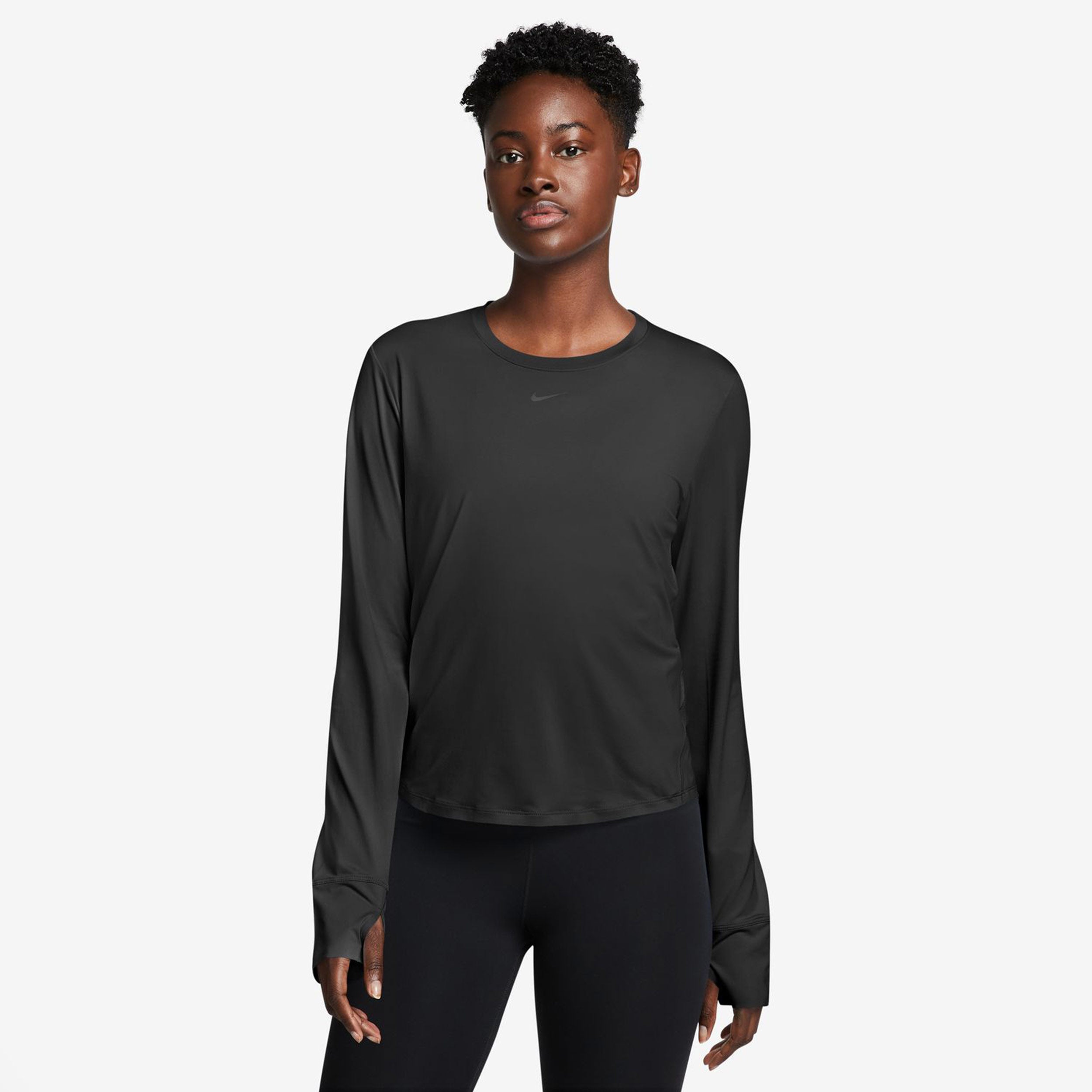 Nike One Classic Dri - Fit Longsleeve Damen Schwarz