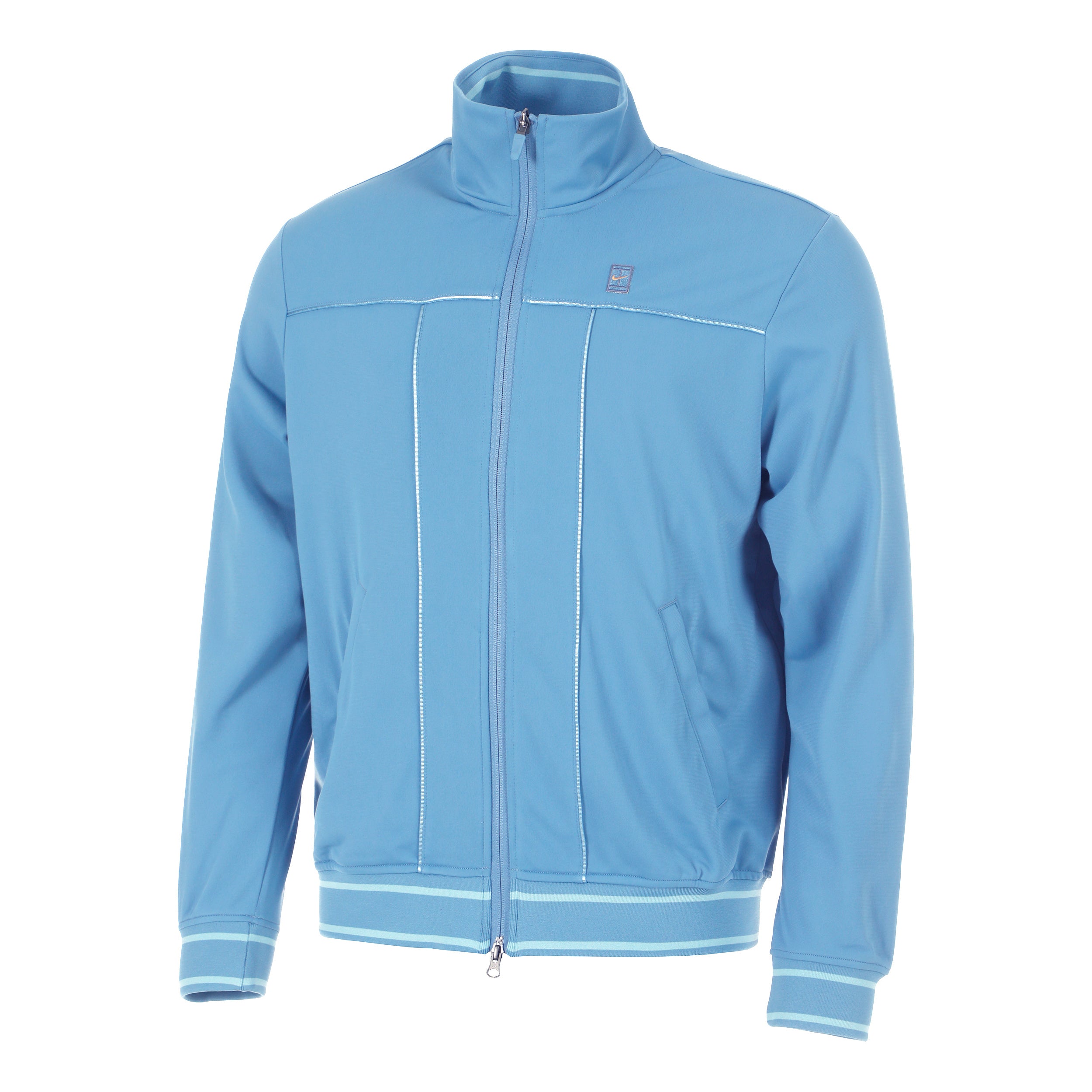 Nike Court Heritage Trainingsjacke Herren - Hellblau