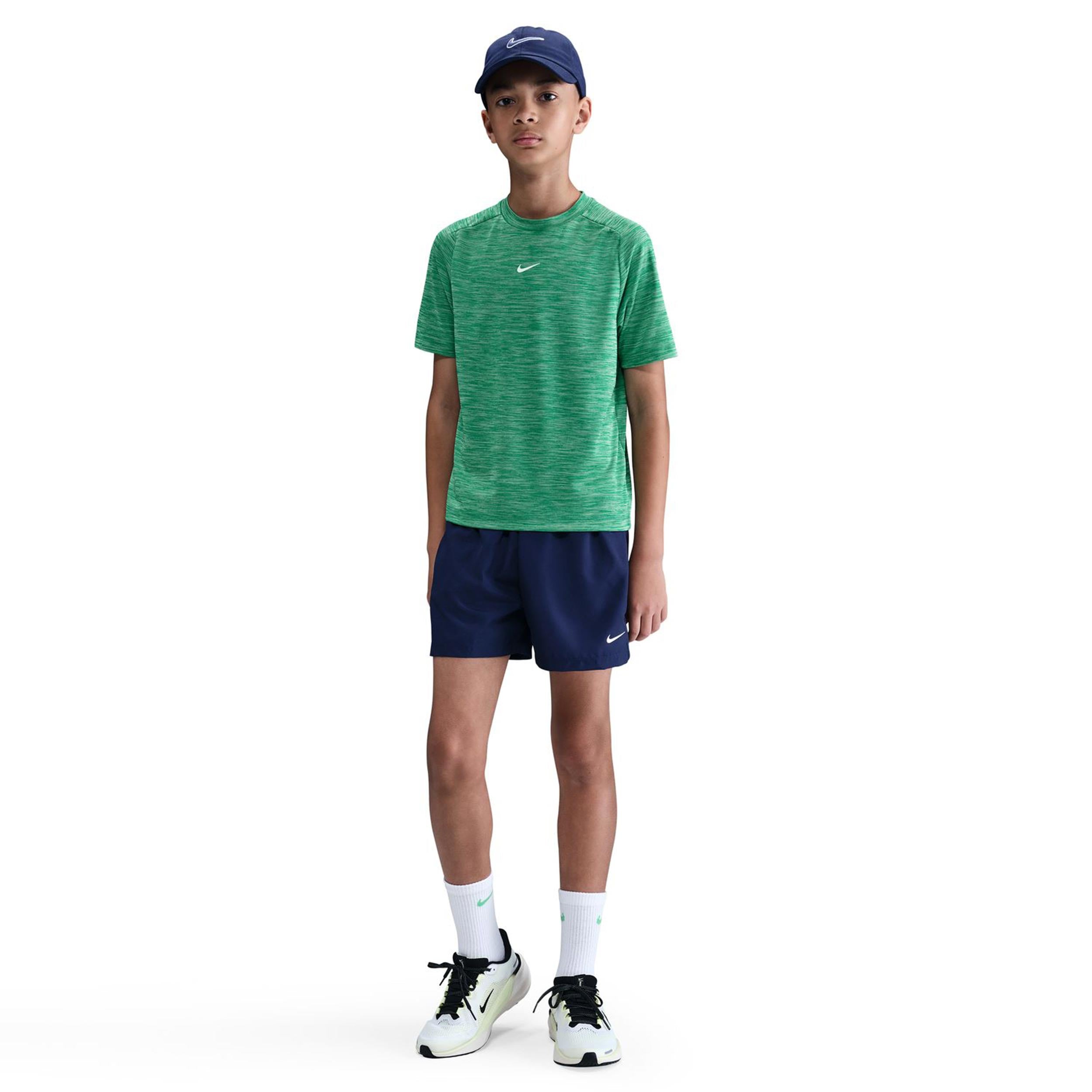 Nike Dri - Fit Heather T Shirt Kinder Hellgrün