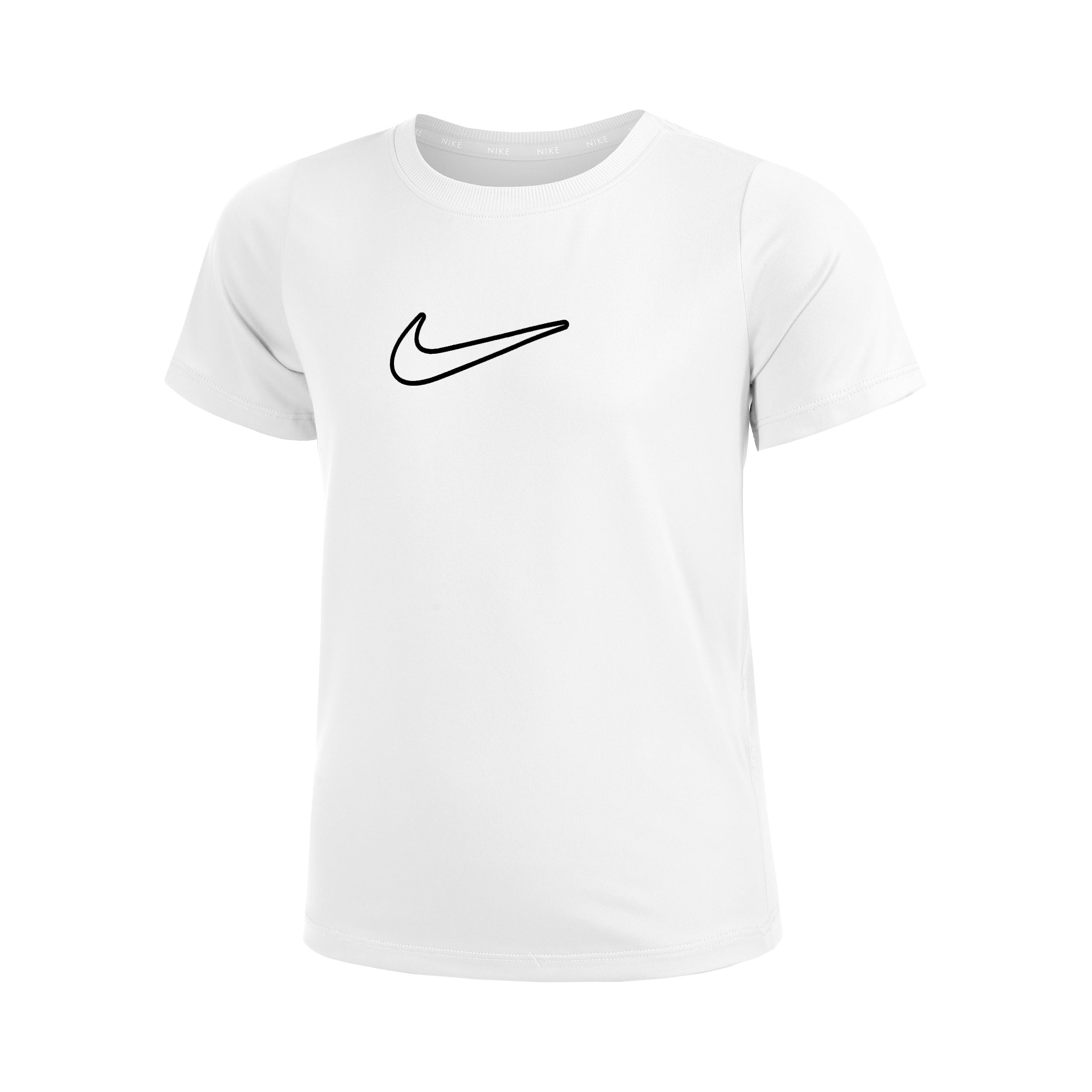 Nike One Std T - Shirt Mädchen Weiß