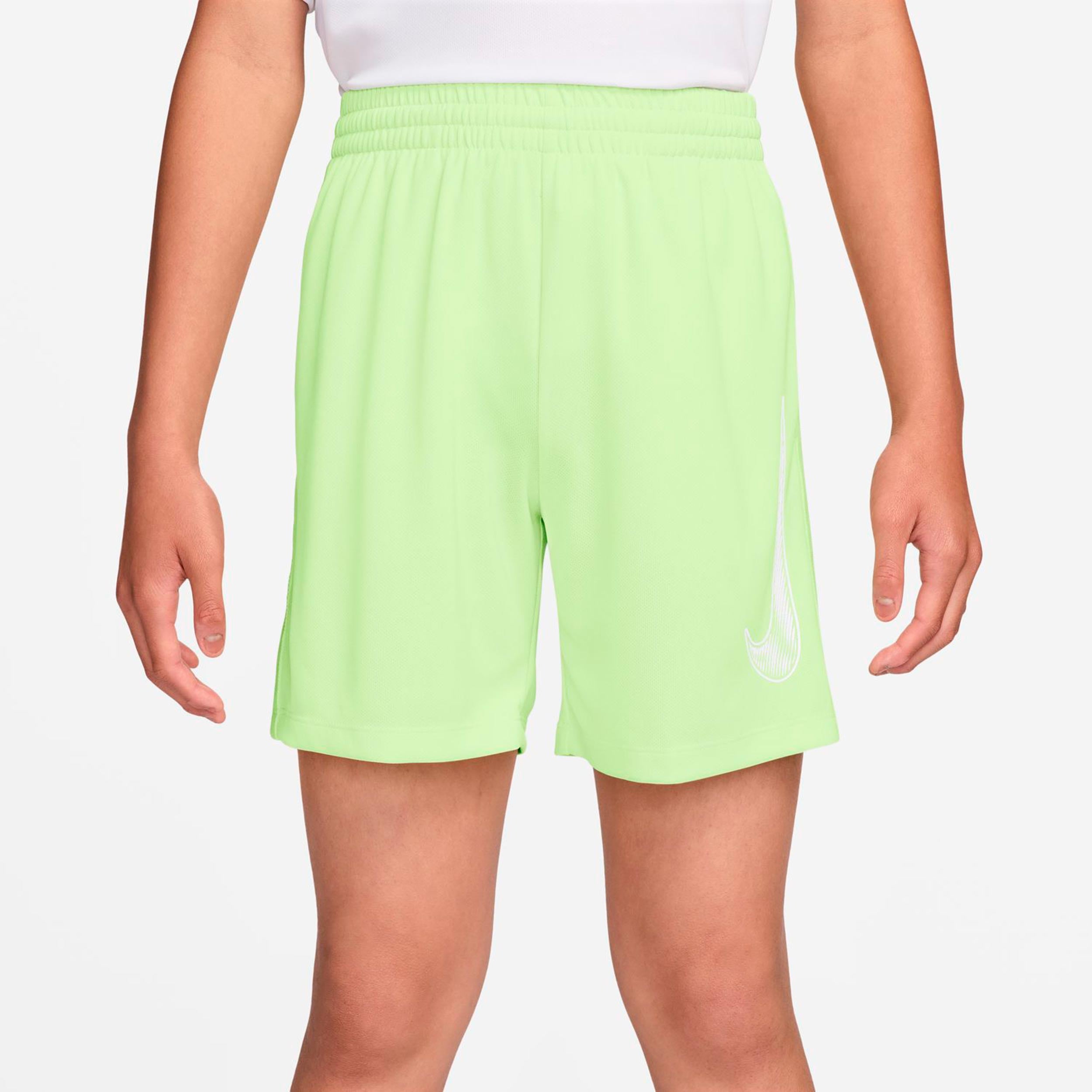 Nike Dri - Fit Multi Shorts Jungen Limette