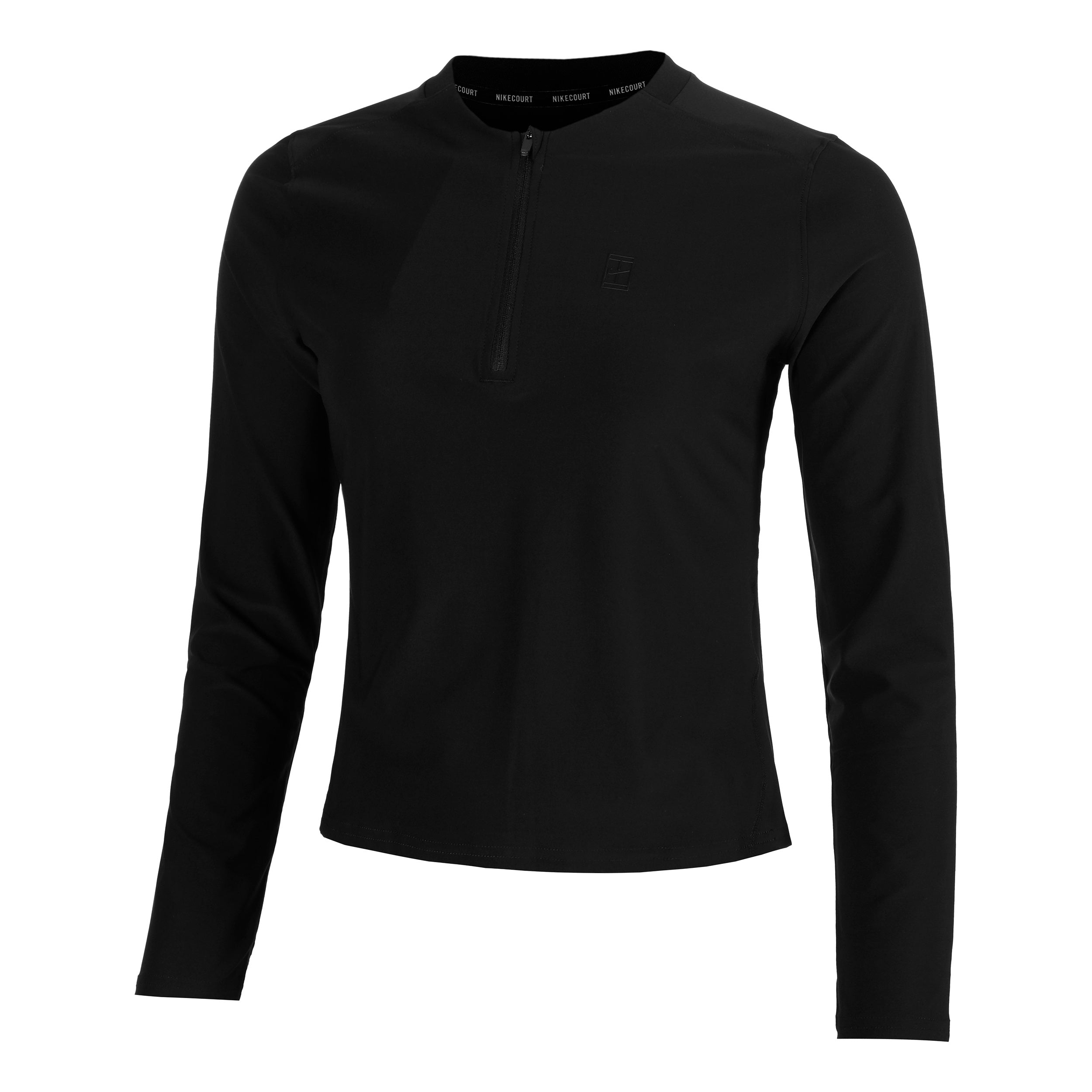 Nike Court Dri - Fit Advantage Longsleeve Damen Schwarz, Schwarz
