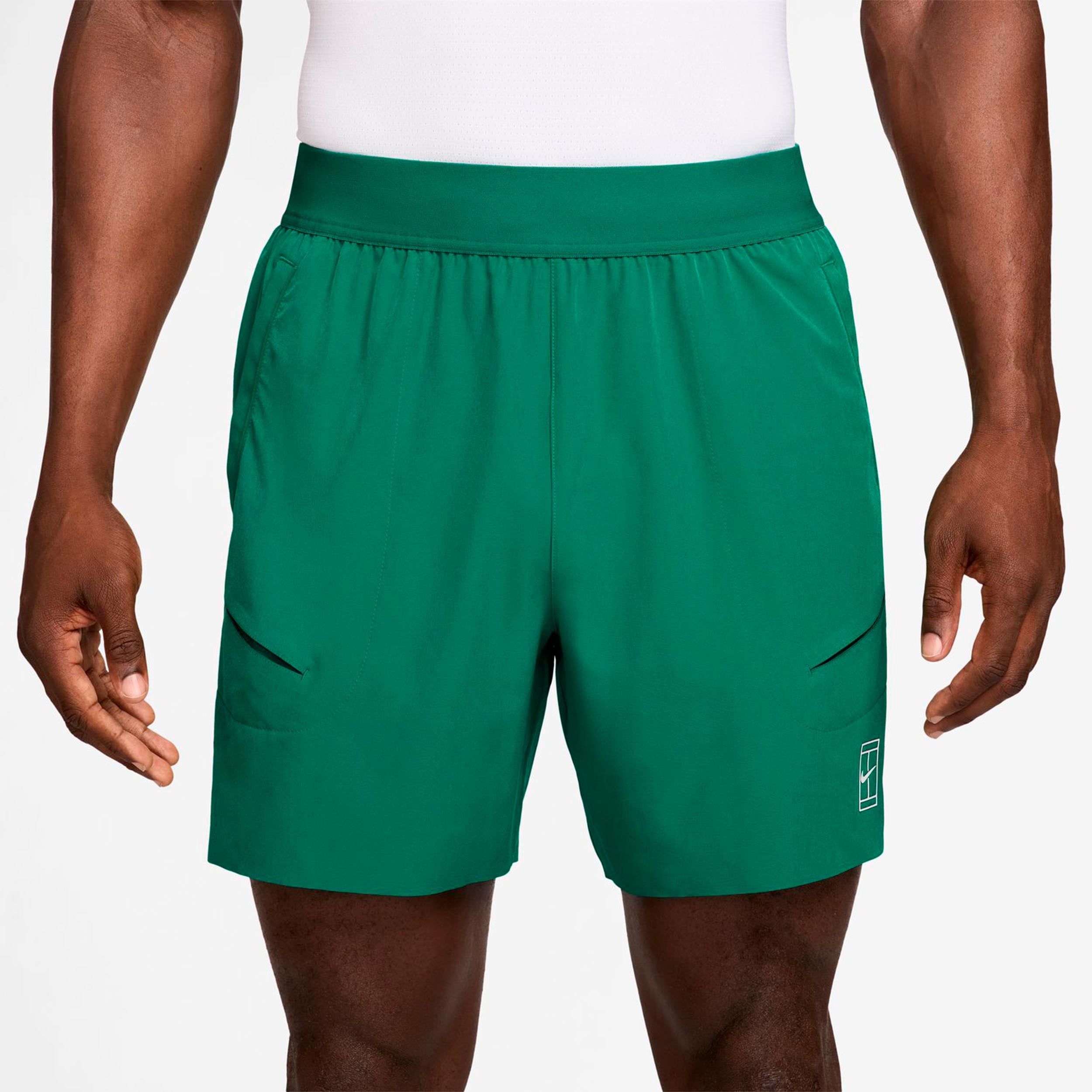 Nike Court Dri - Fit Advantage 6in Shorts Herren Grün